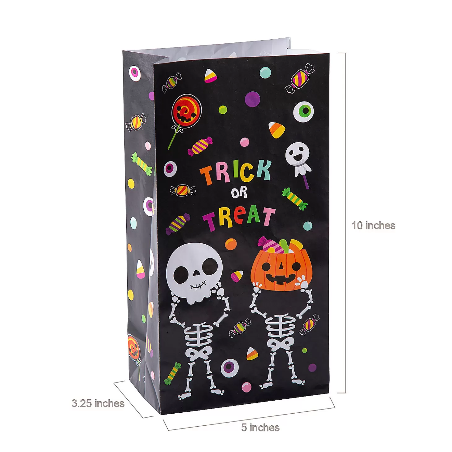 Shop 5" X 10" Halloween Boo Crew Paper Treat Bags - 12 Pc. Boo Bags