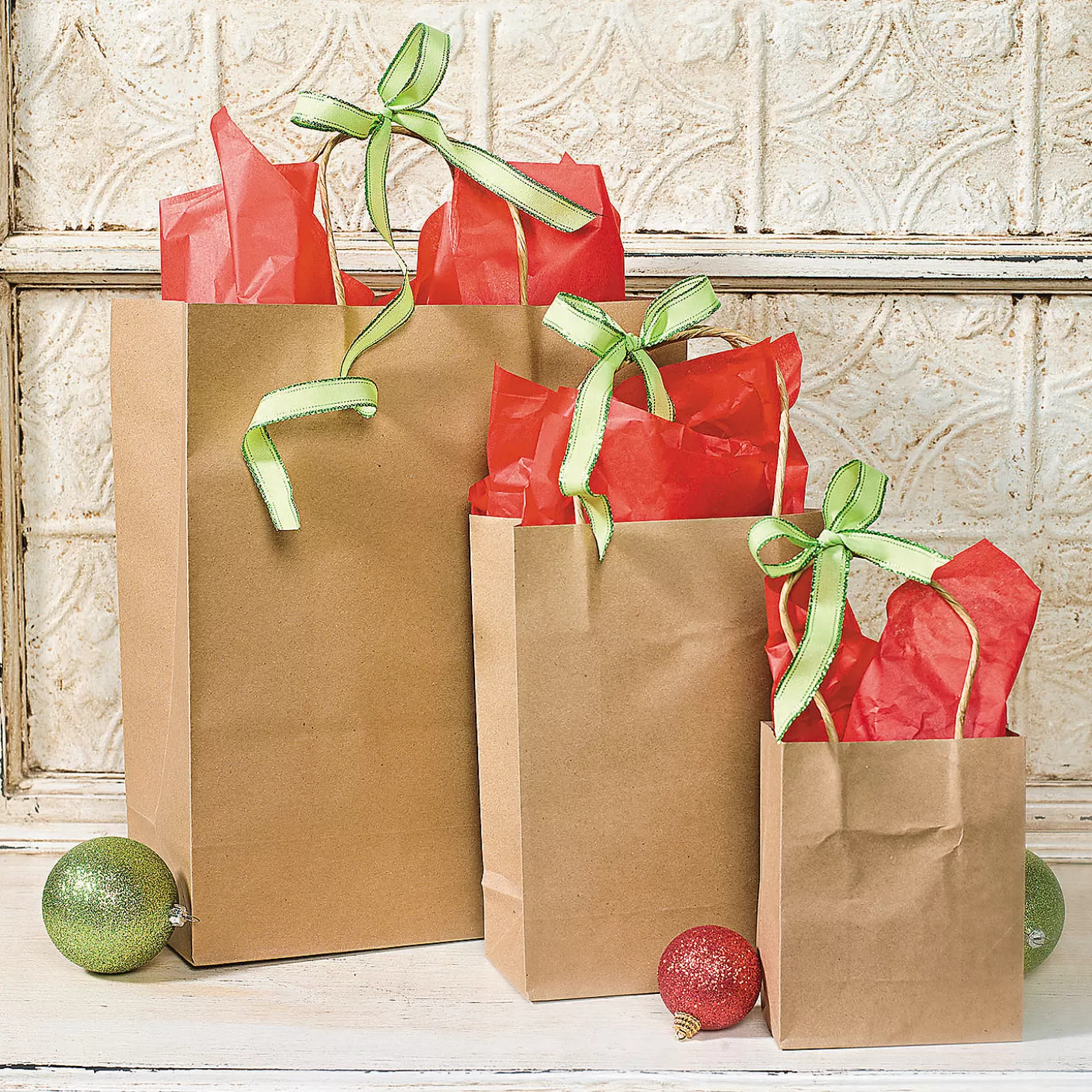 Hot 6 1/2" X 9" Medium Kraft Paper Gift Bags - 12 Pc. Halloween Bags