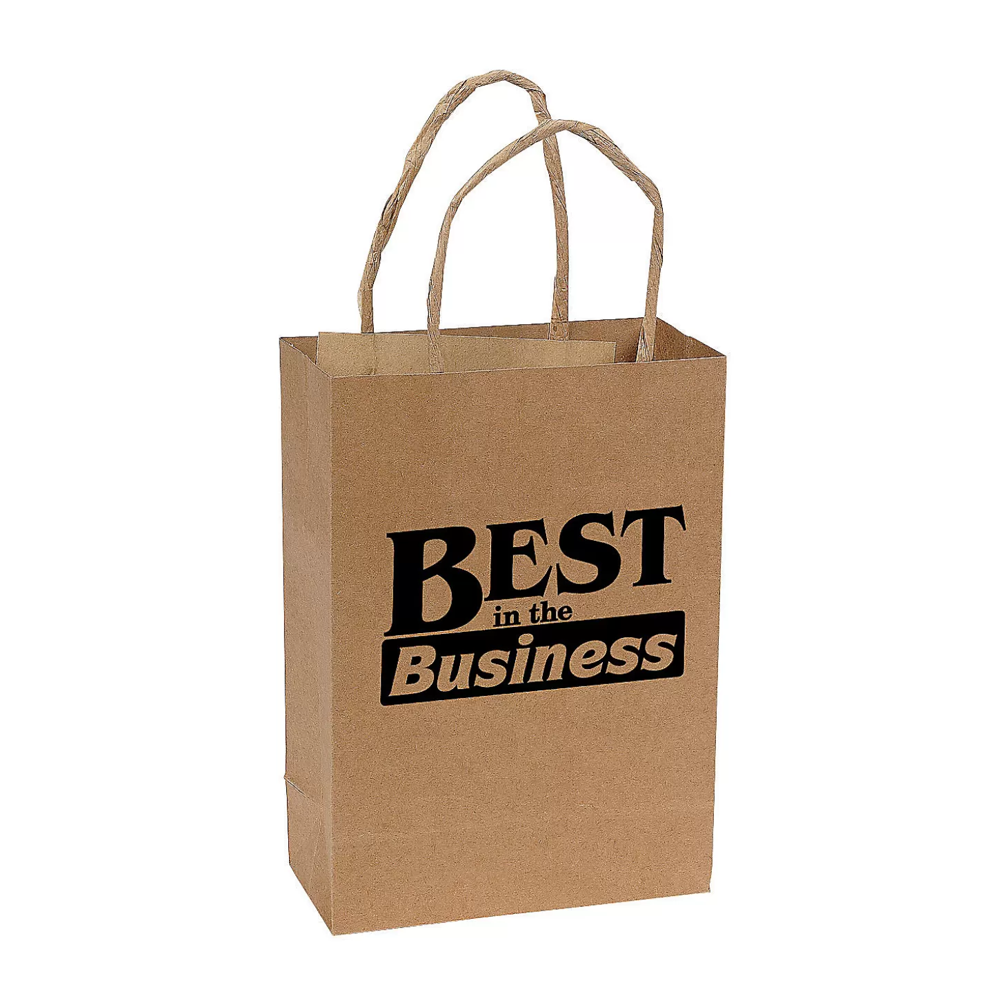 Hot 6 1/2" X 9" Medium Kraft Paper Gift Bags - 12 Pc. Halloween Bags