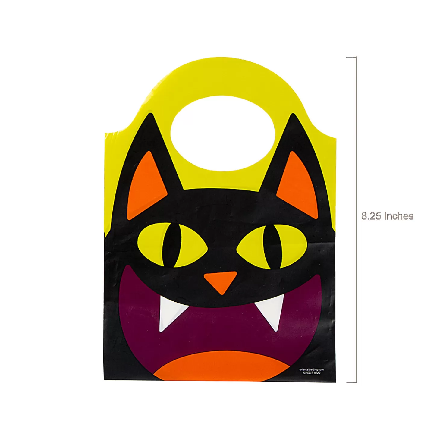 Hot 6 1/4" X 8 1/4" Bulk 50 Pc. Plastic Friendly Monster Halloween Goody Bags Halloween Bags