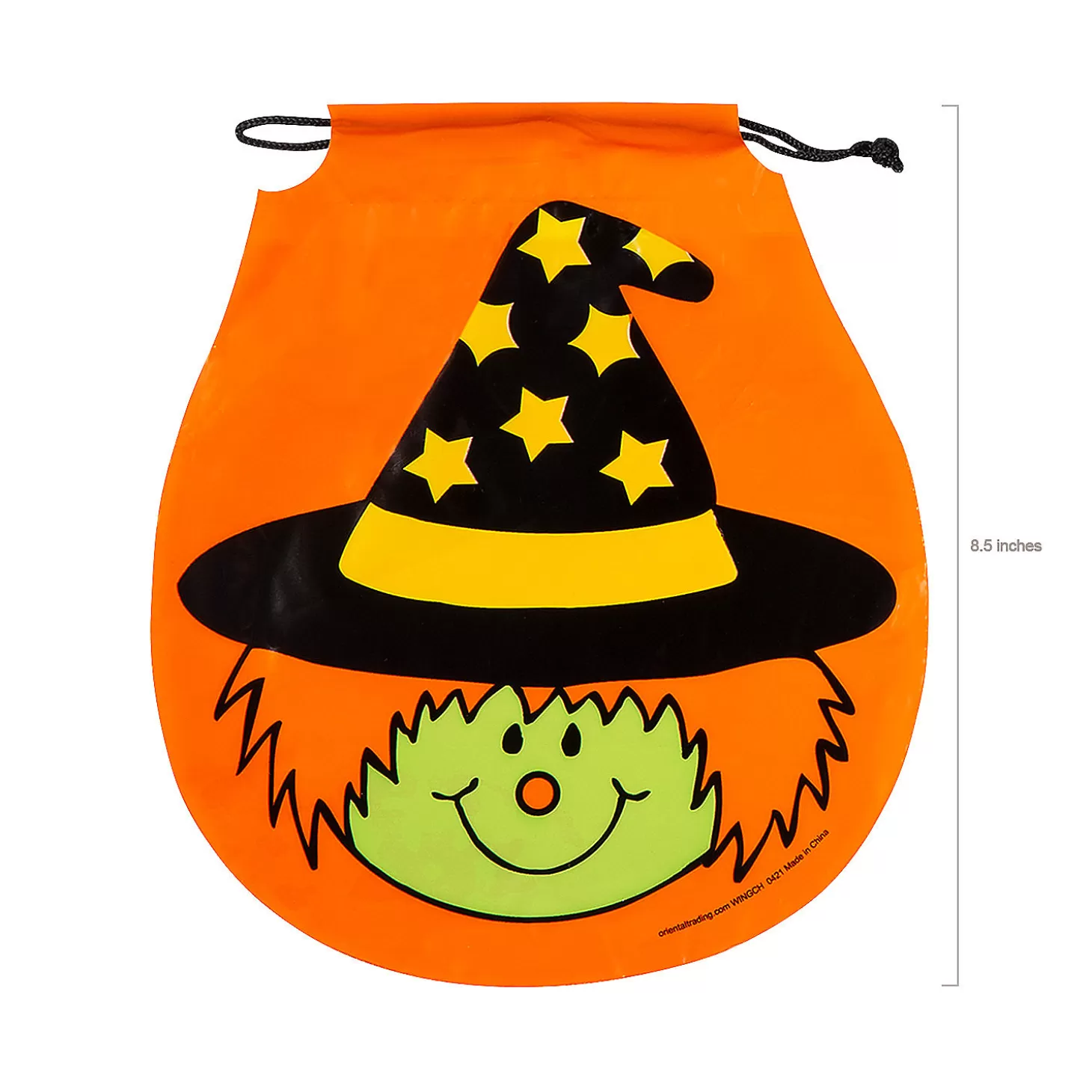 Flash Sale 7 1/4" X 8 1/2" Bulk 72 Pc. Halloween Drawstring Goody Bags Bulk Halloween Supplies