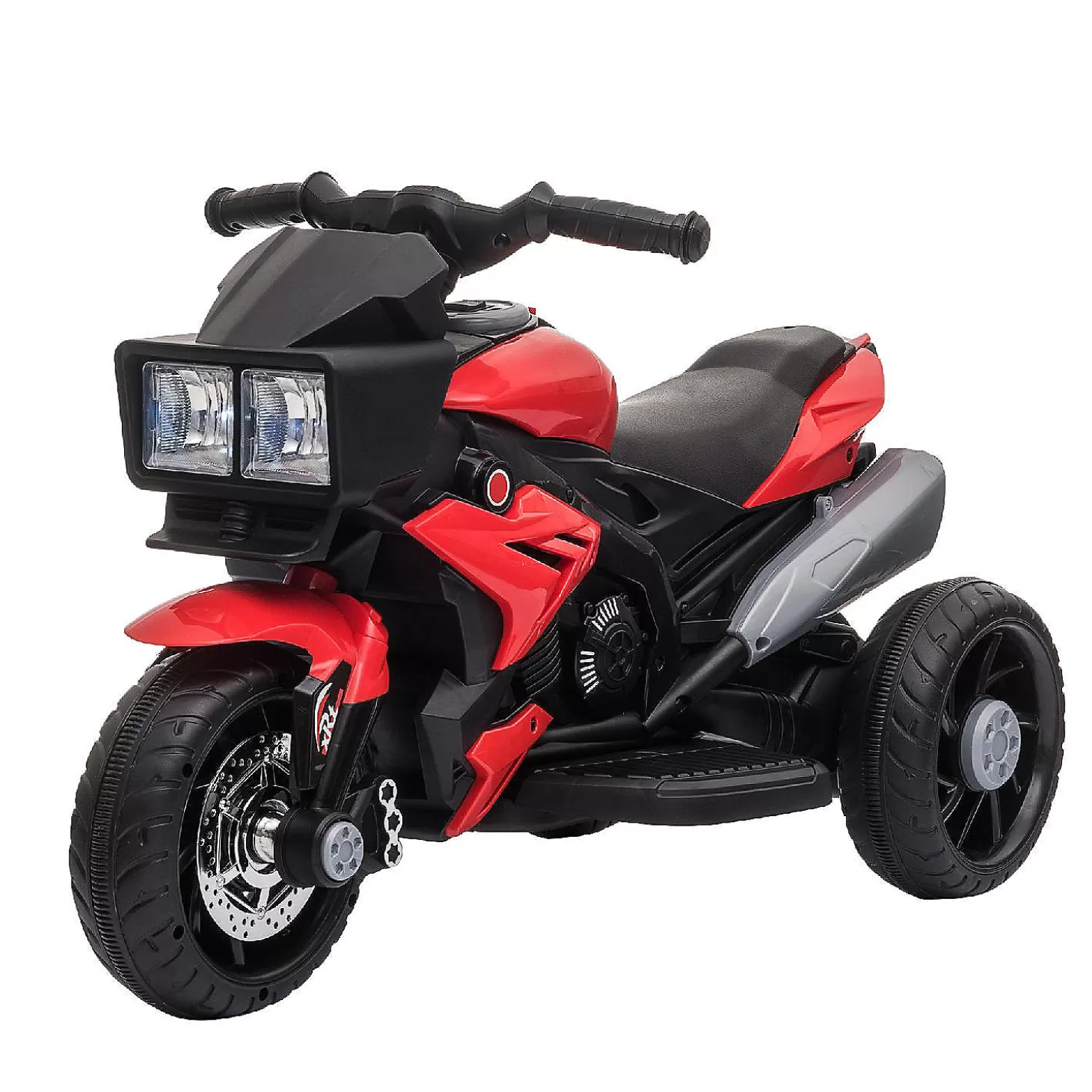 Flash Sale Aosom 6V Kids Motorcycle Electric Ride On W/ Music Red Riding Toys