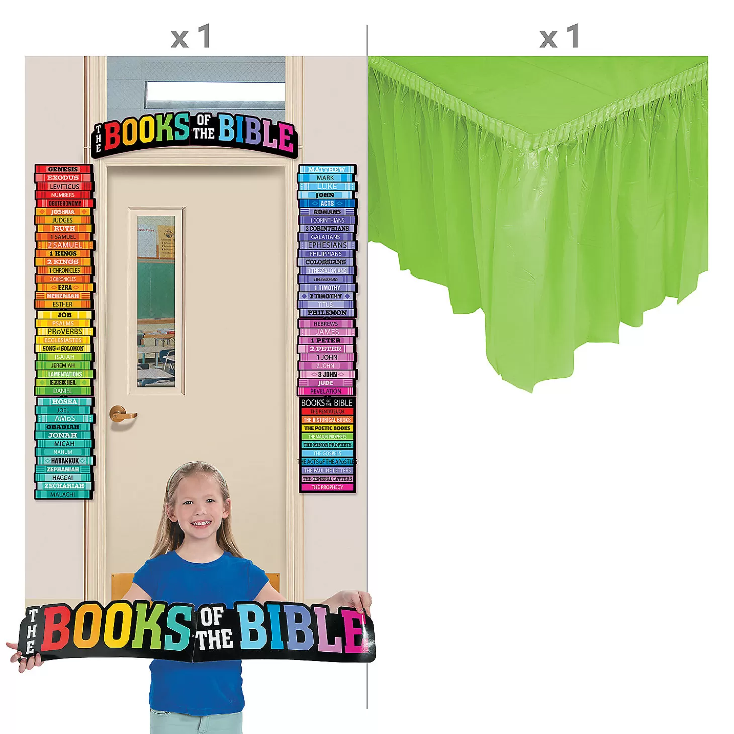 Cheap Books Of The Bible Trunk-Or-Treat Decorating Kit - 2 Pc. Halloween Fun Kits