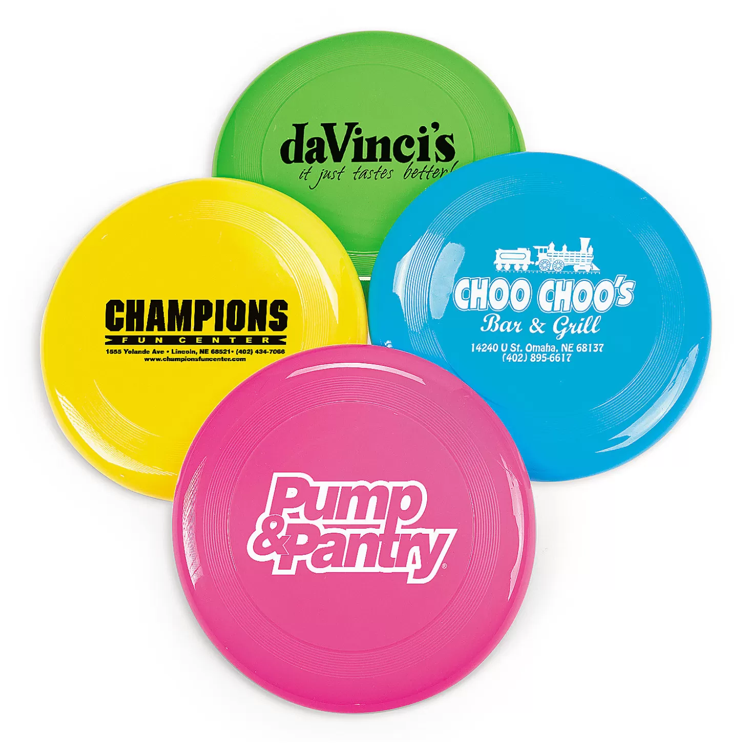 Outlet Bright Color Flying Discs - 12 Pc. Flying Toys