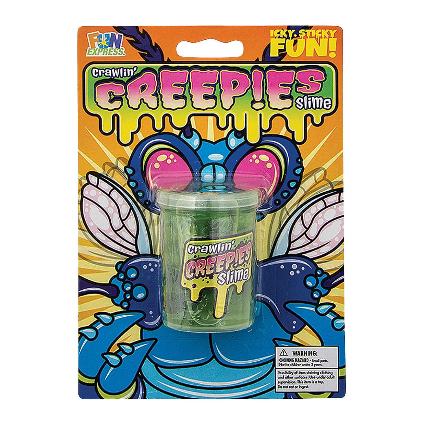 Fashion Bug Slime Halloween Handouts