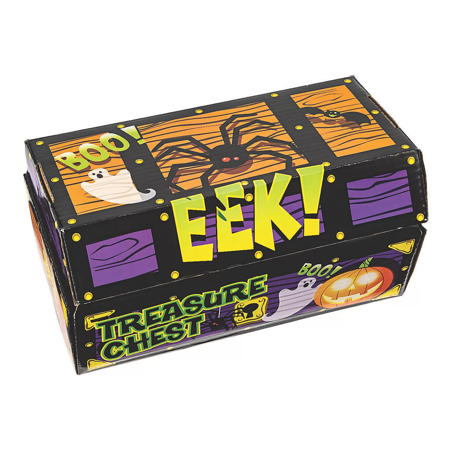 Best Sale Bulk 100 Pc. Halloween Treasure Chest Toy Assortment Halloween Handouts
