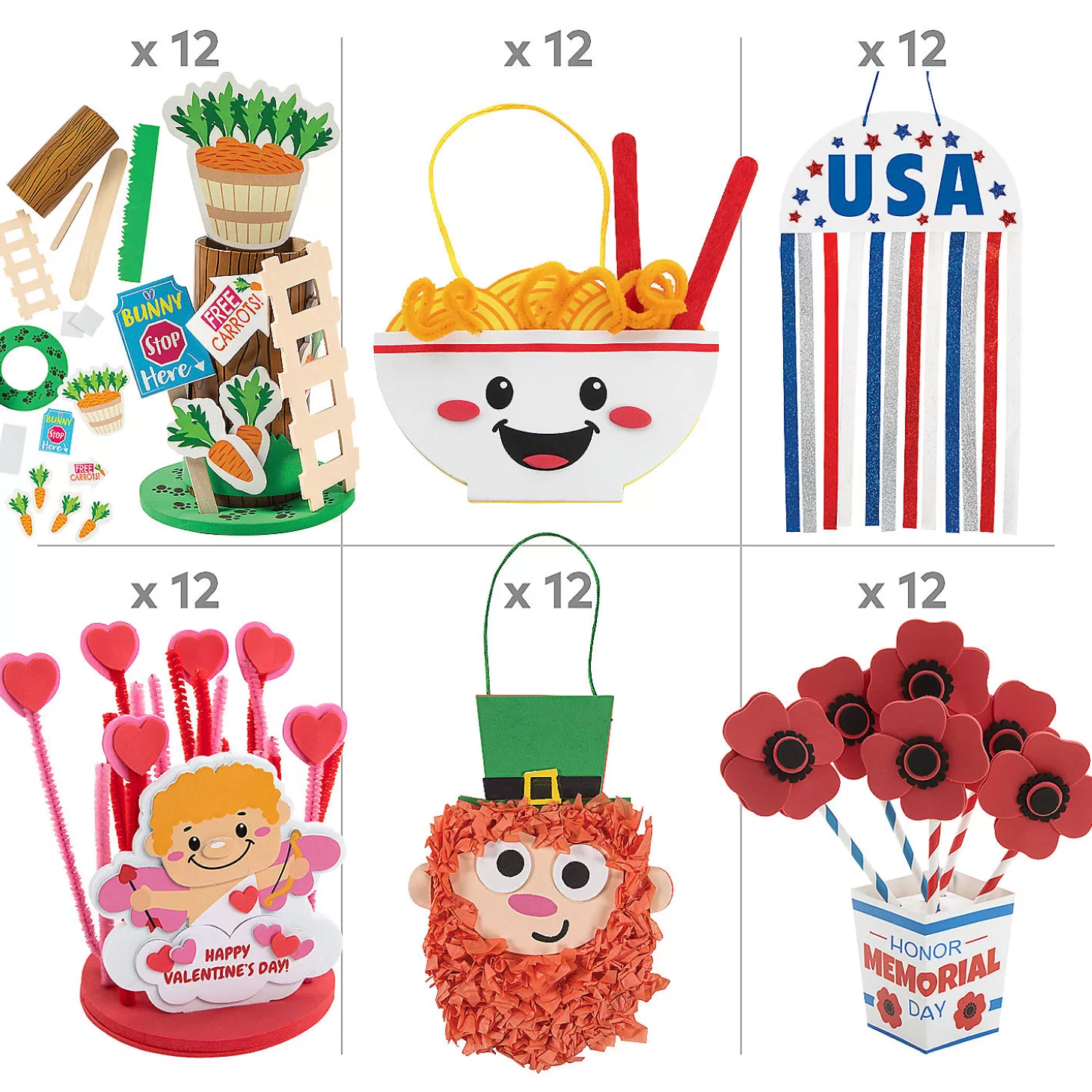 Flash Sale Bulk 132 Pc. Ultimate Holiday Craft Kit Assortment - Makes 132 Halloween Fun Kits