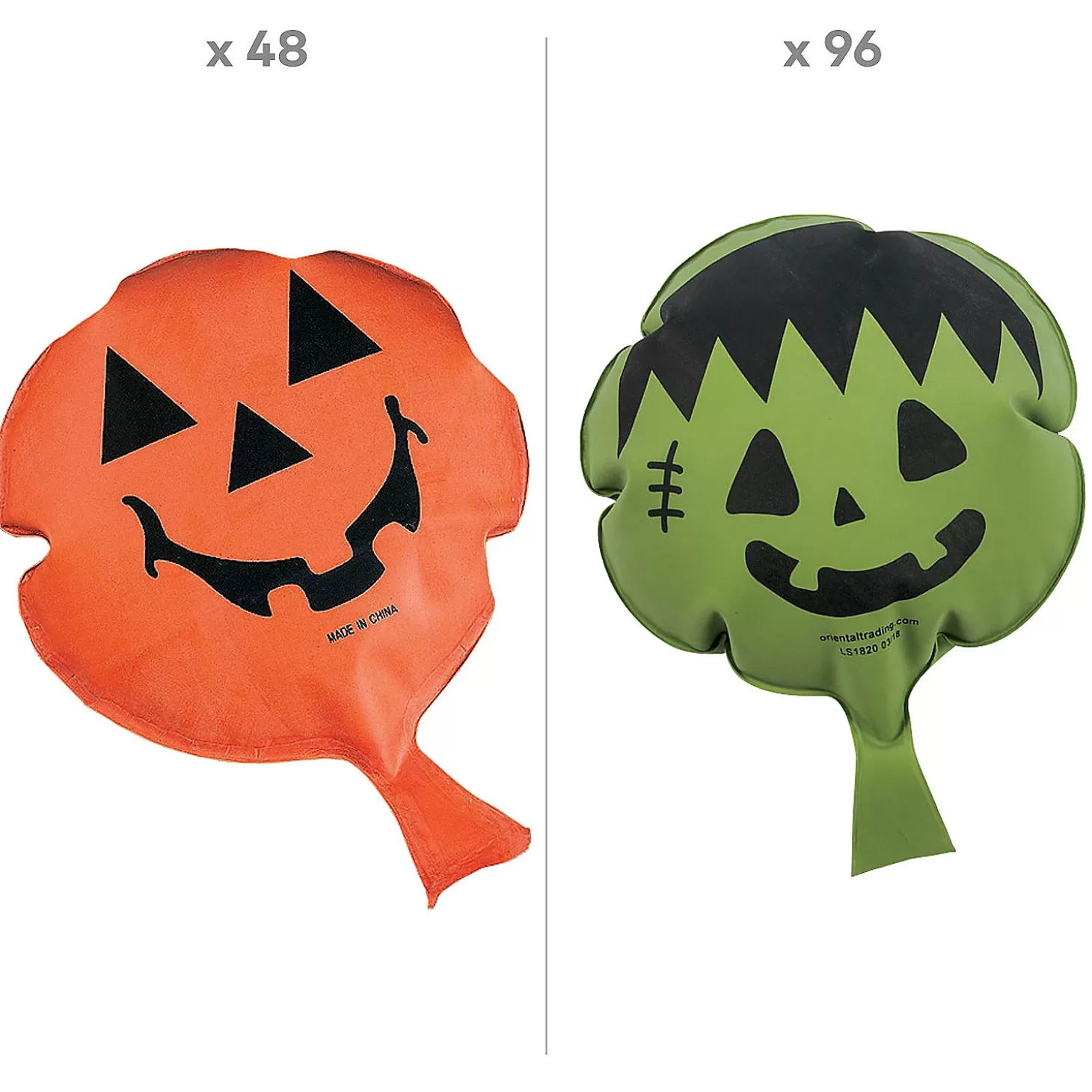 Flash Sale Bulk 144 Pc. Halloween Whoopee Cushion Assortment Halloween Fun Kits