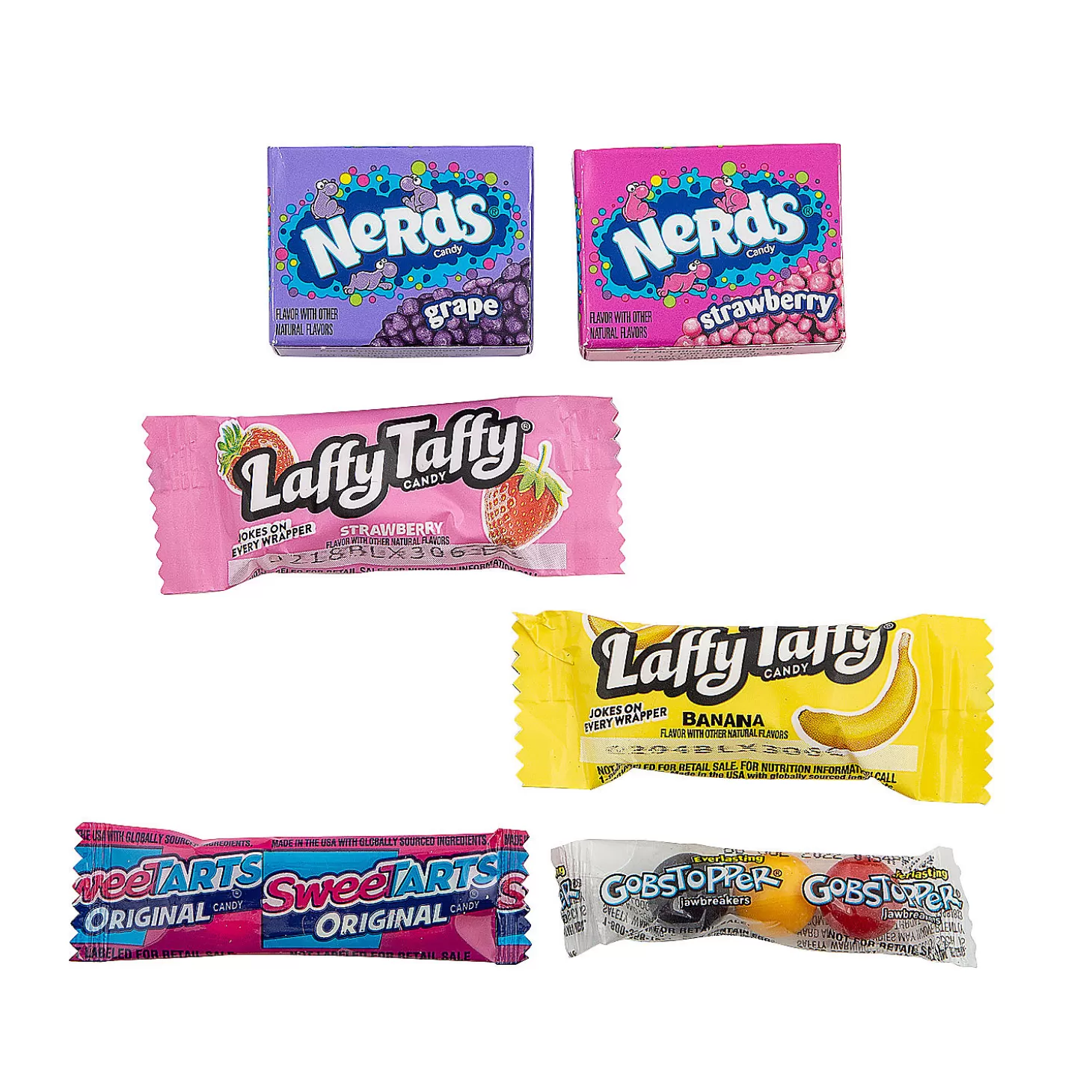 Cheap Bulk 150 Pc. Wonka™ Mix-Ups® Assorted Candy Boo Bags