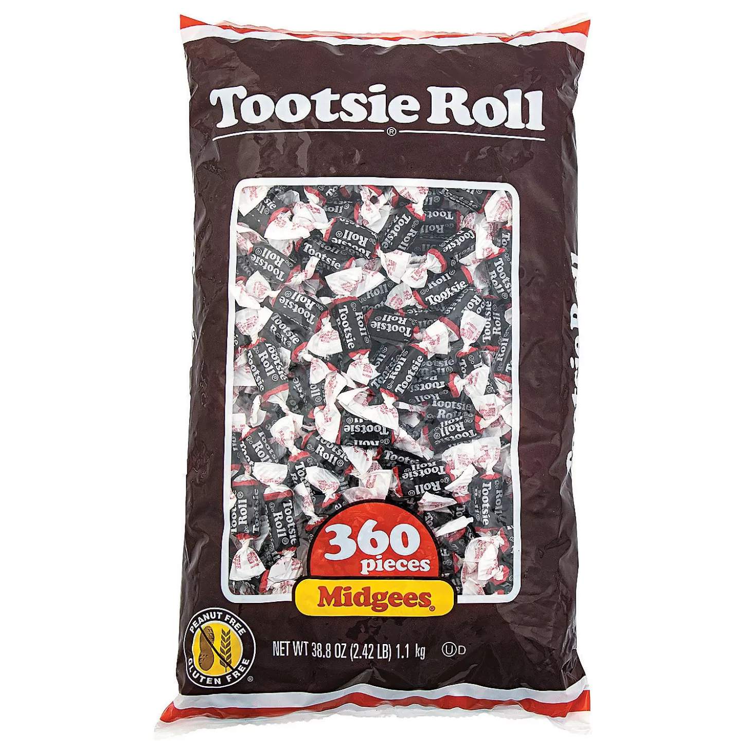 New Bulk 360 Pc. Tootsie Roll Boo Bags