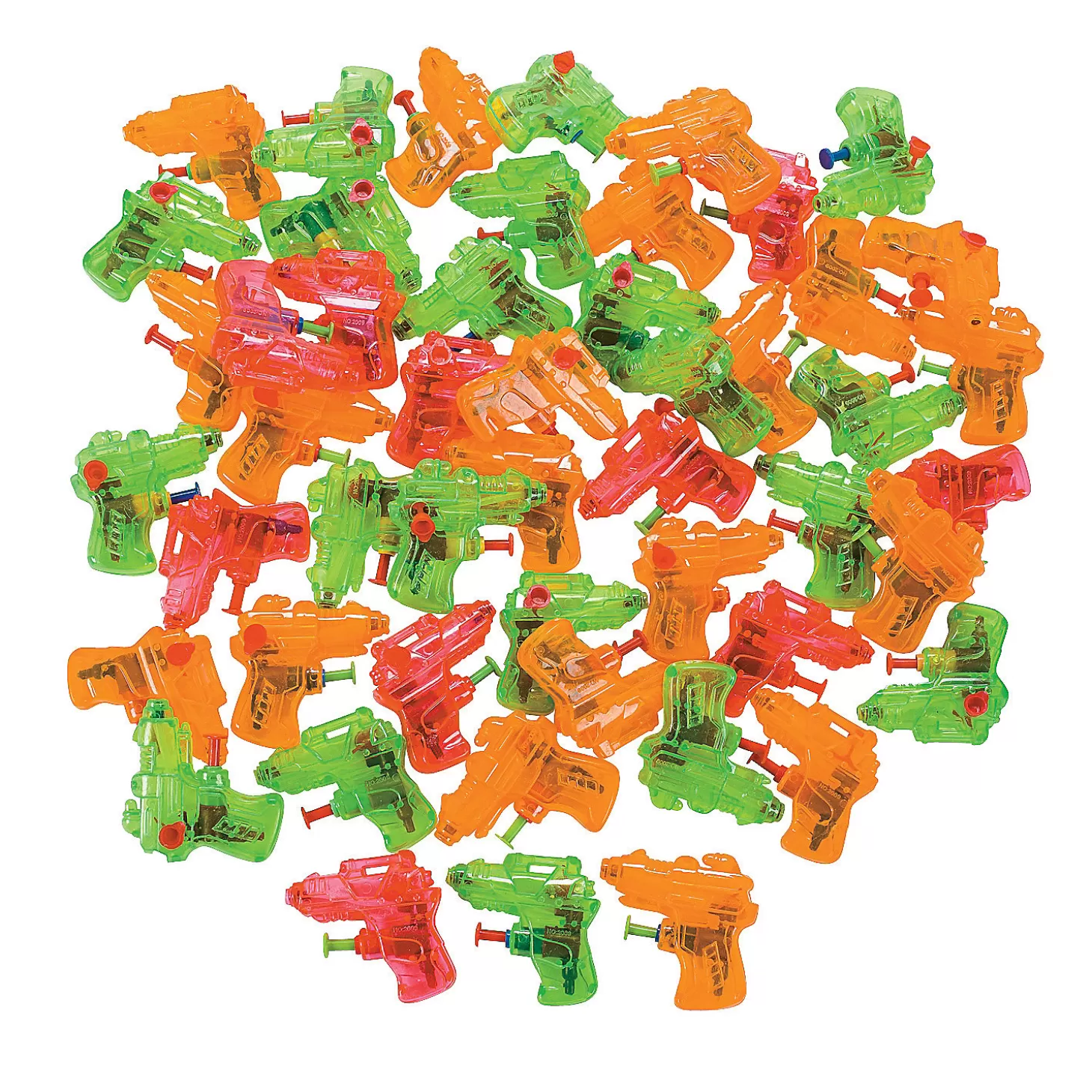 Store Bulk 50 Pc. Mini Squirt Gun Assortment Water Toys