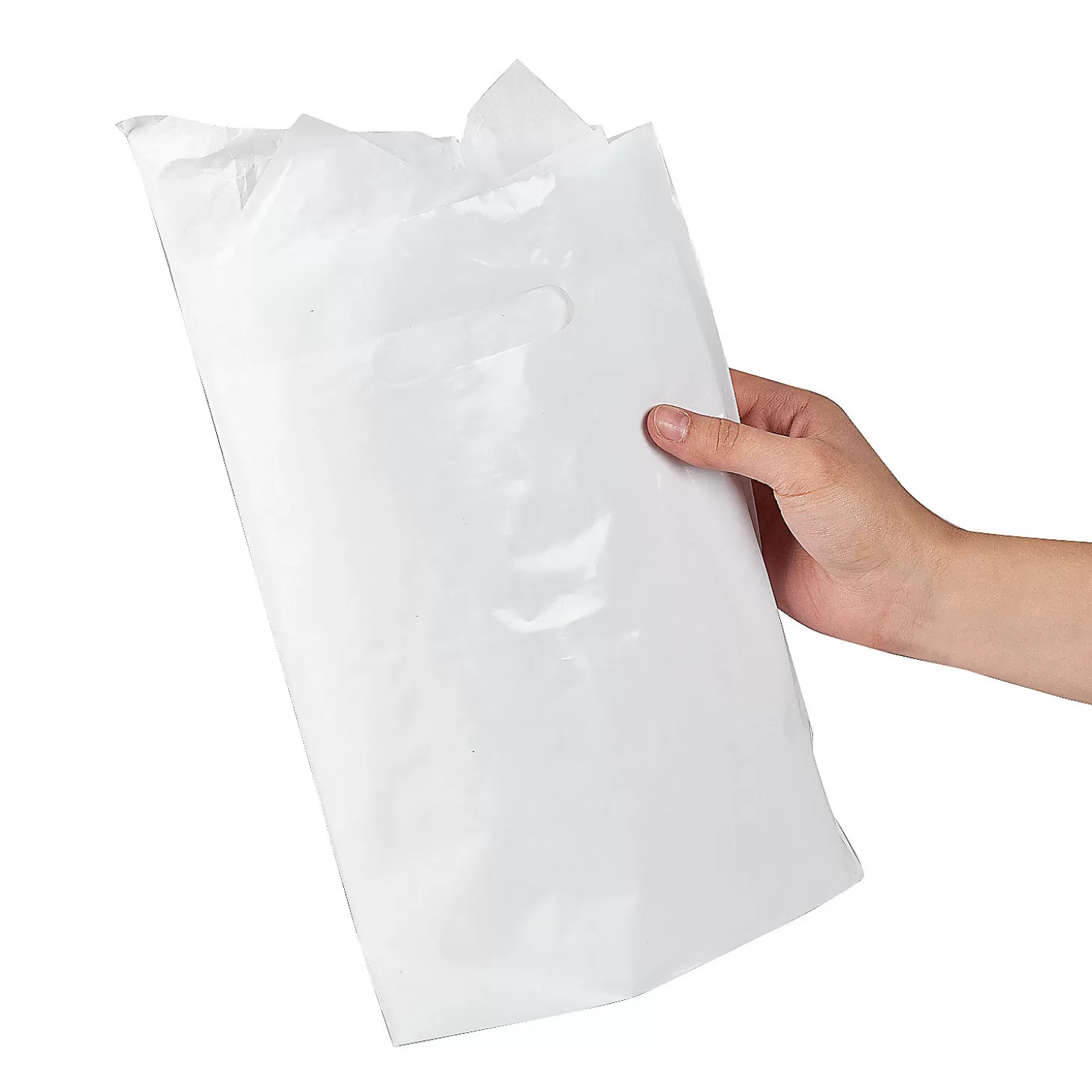 Flash Sale Bulk 50 Pc. Solid Color Plastic Goody Bags Halloween Bags