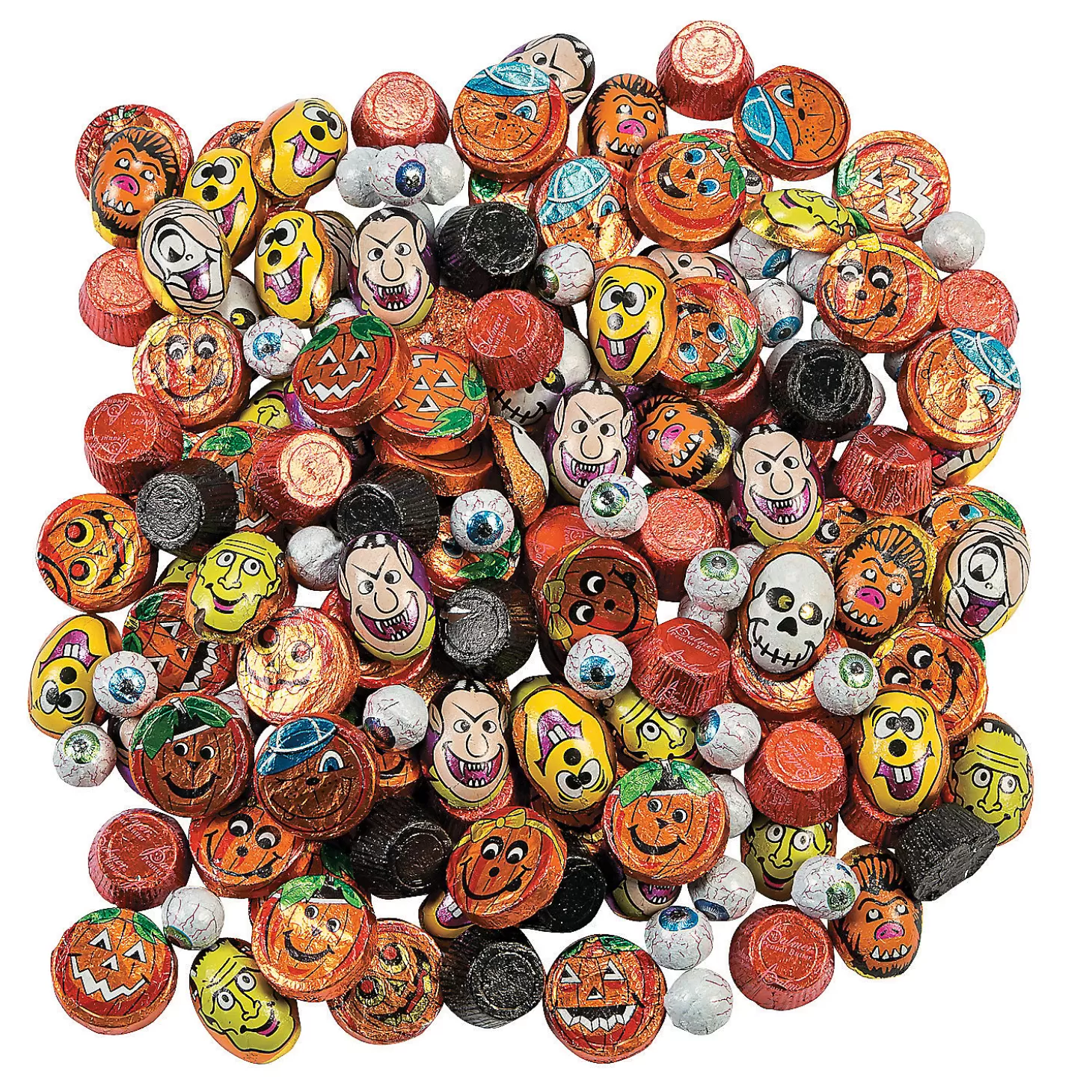 Outlet Bulk 650 Pc. Halloween Chocolate Candy Assortment Bulk Halloween Supplies