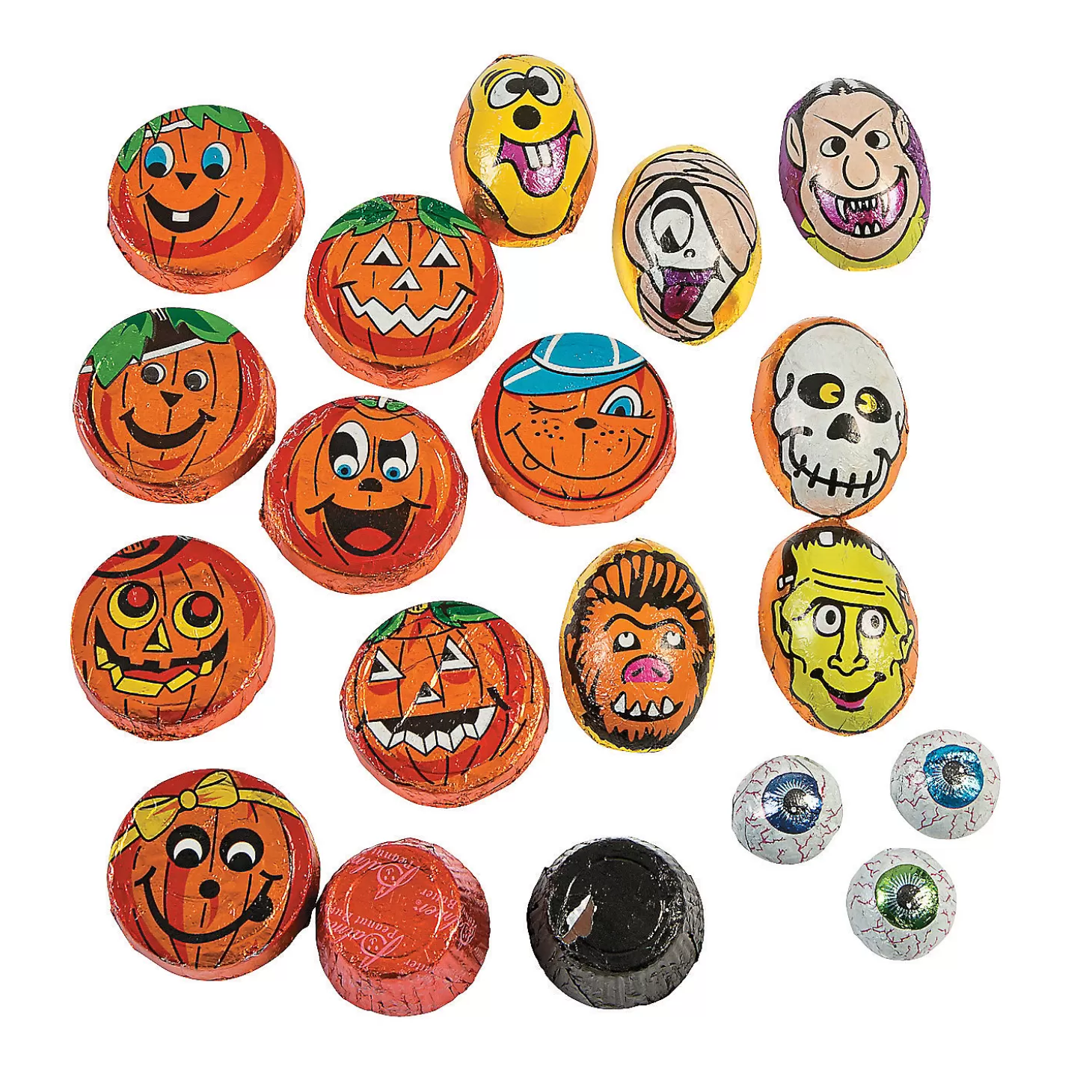 Outlet Bulk 650 Pc. Halloween Chocolate Candy Assortment Bulk Halloween Supplies