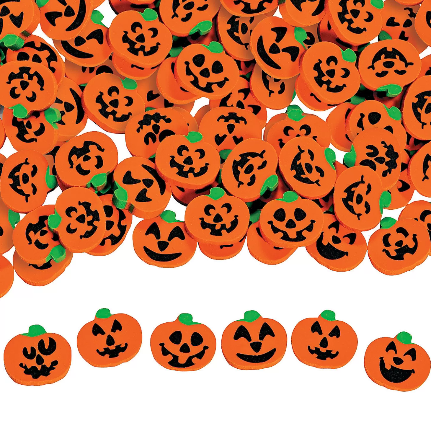 Sale Bulk 720 Pc. Jack-O'-Lantern Mini Eraser Assortment Bulk Halloween Supplies