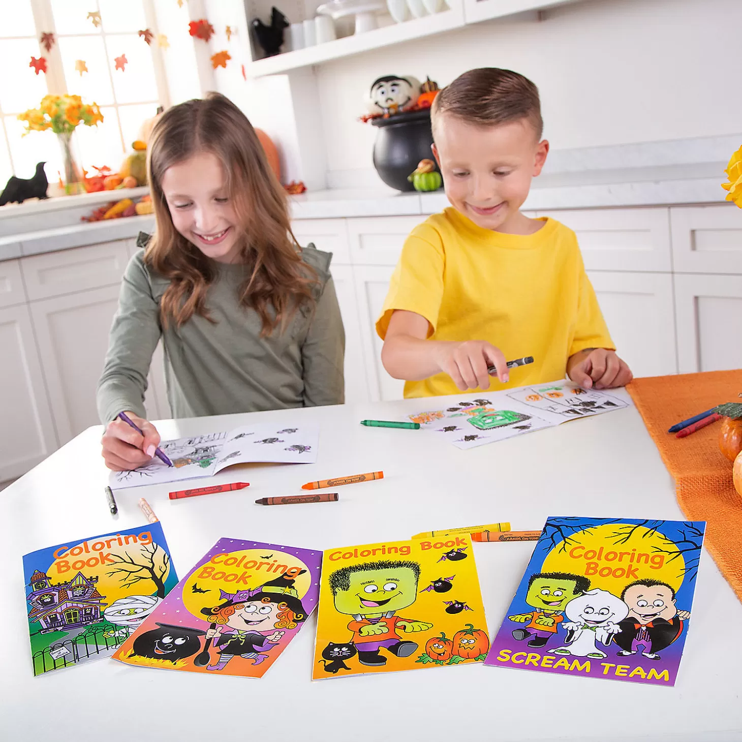 New Bulk 72 Pc. Halloween Coloring Books Bulk Halloween Supplies