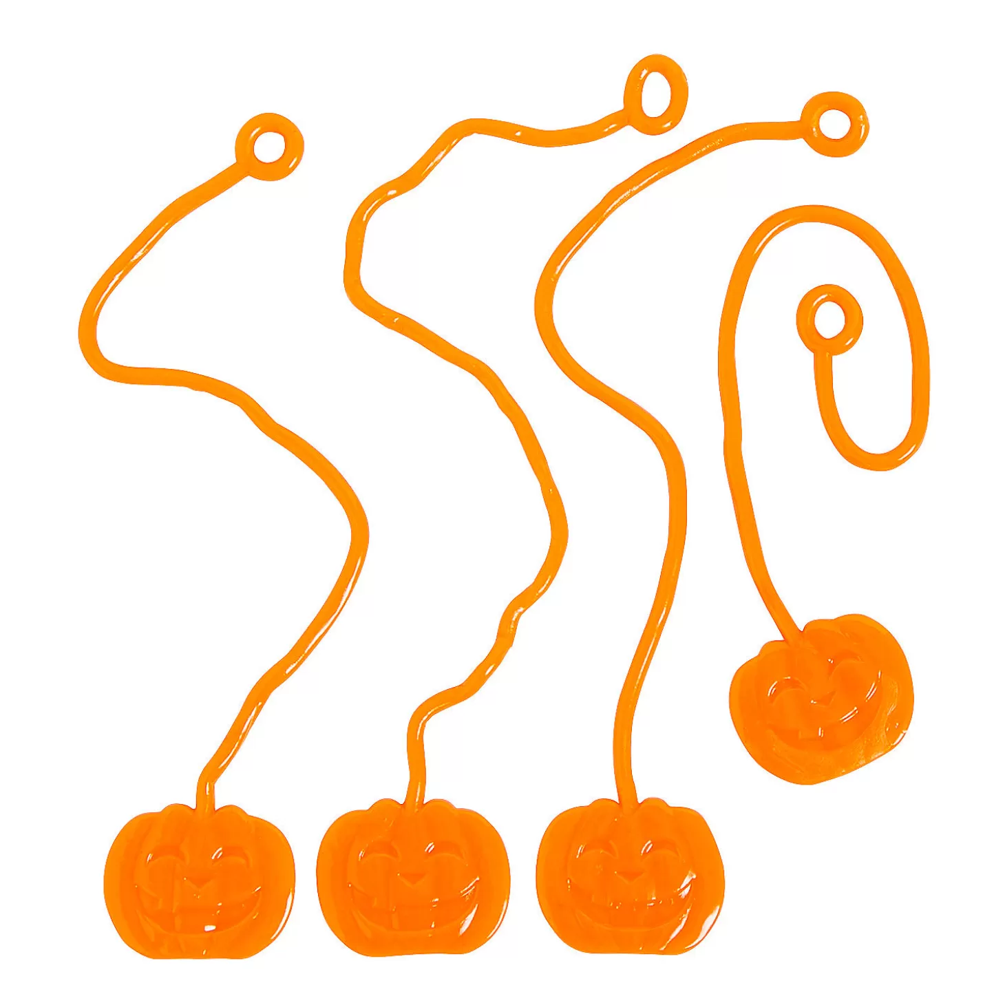 New Bulk 72 Pc. Sticky Jack-O'-Lanterns Boo Bags