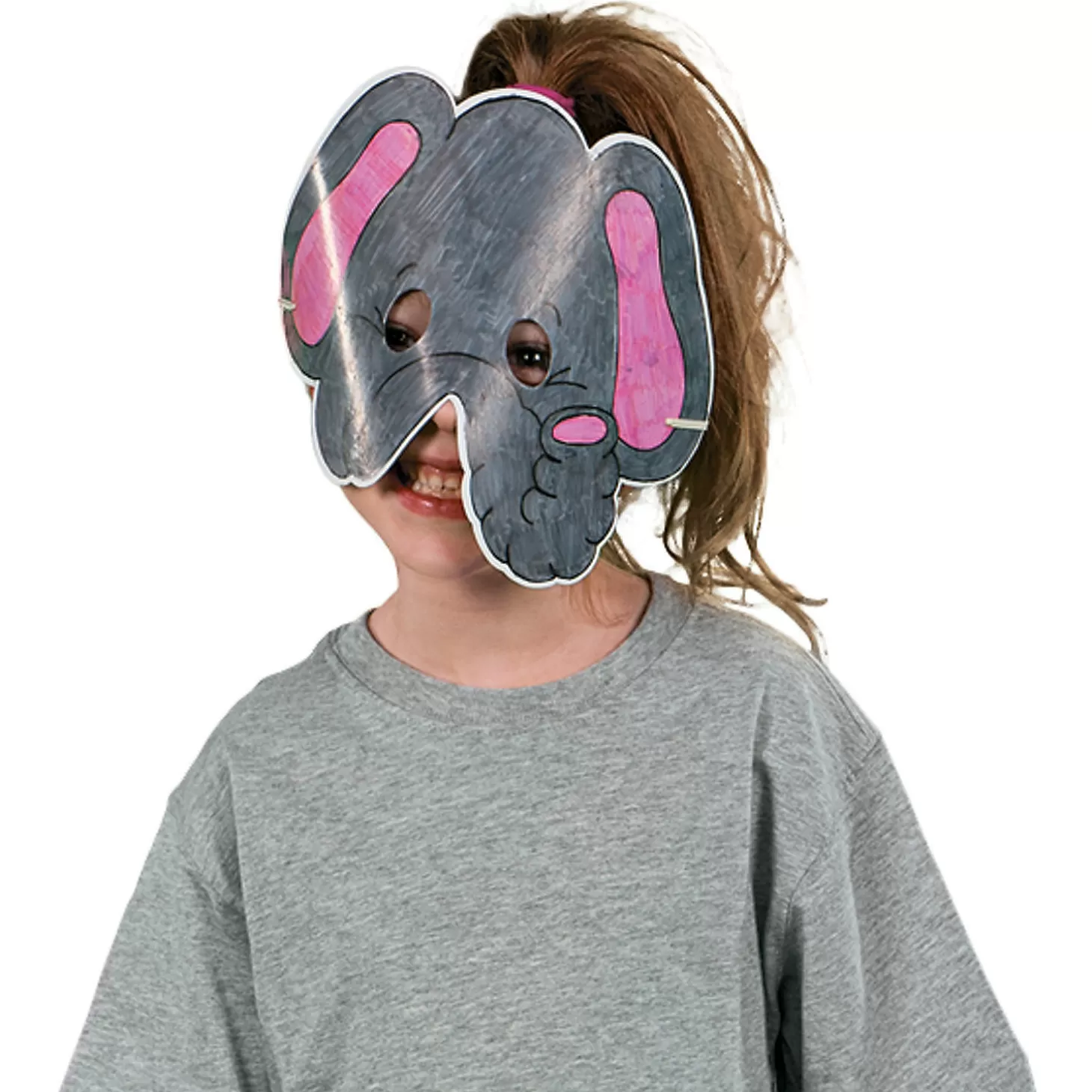 Online Color Your Own Zoo Animal Masks - 12 Pc. Halloween Apparel & Accessories
