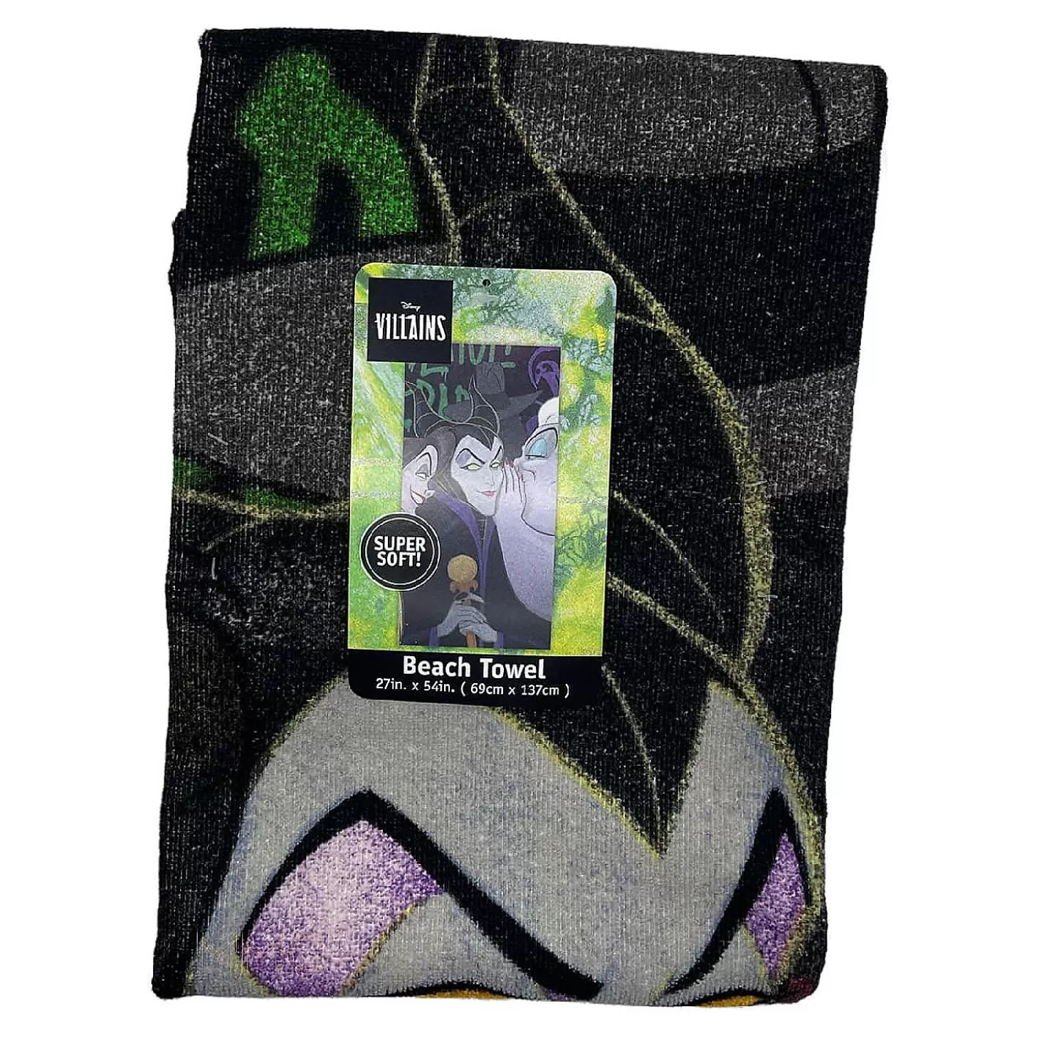 Best Sale Disney Villains "Scary Love''- Beach Towel - 27 In. X 54 In. Water Toys