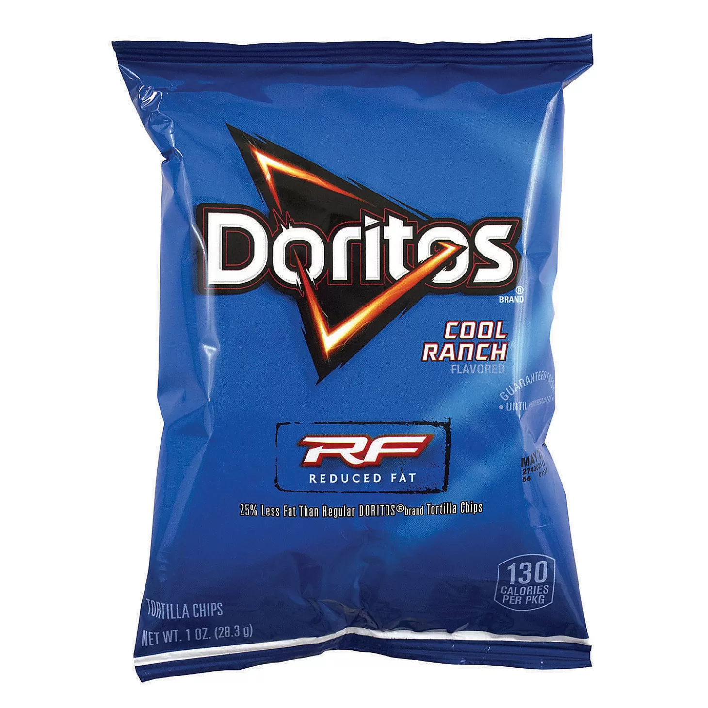 Outlet Doritos Reduced Fat Cool Ranch, 1 Oz, 72 Count Bulk Halloween Supplies