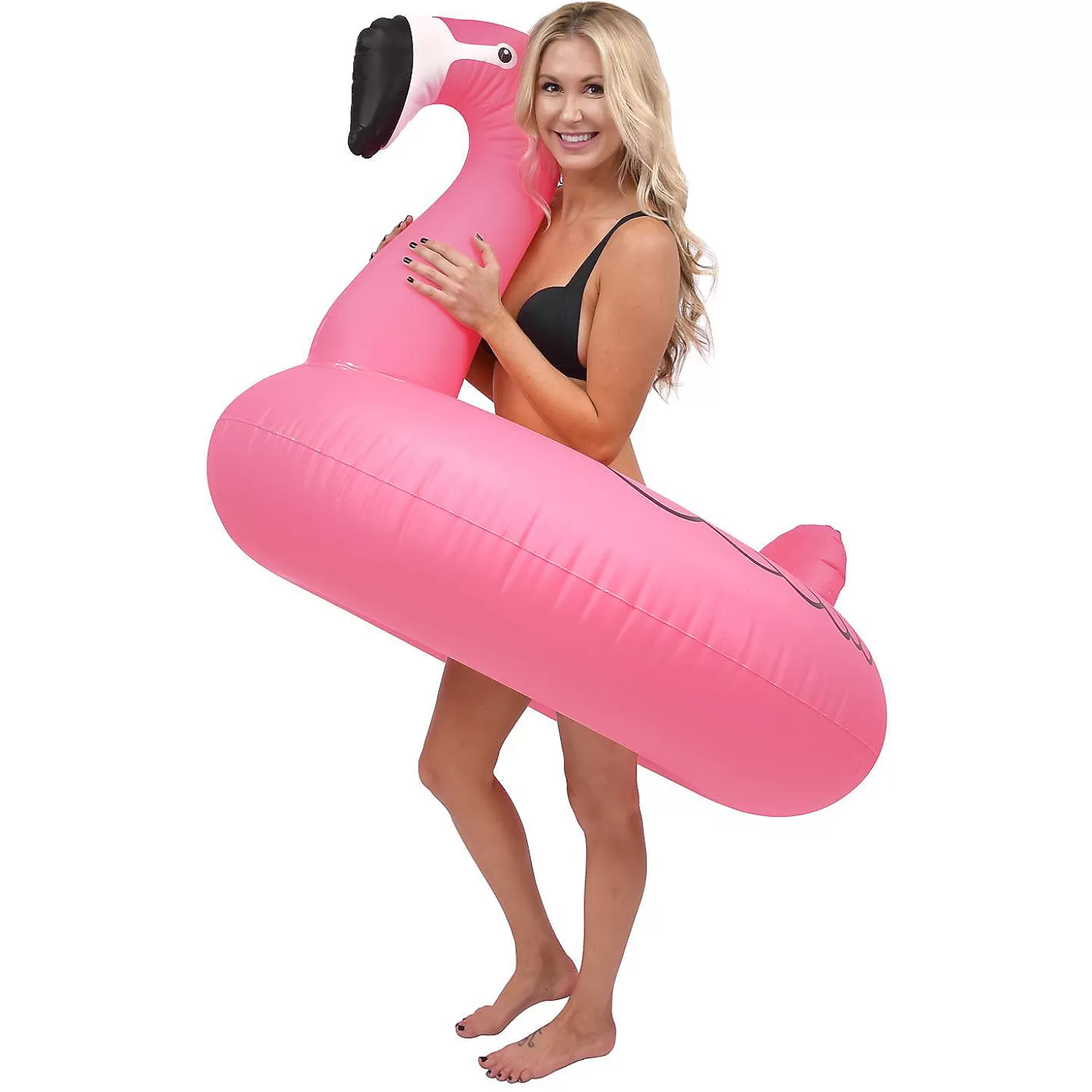 Cheap Gofloats Flamingo Party Tube Inflatable Raft, Float In Style (For Adults And Kids) Water Toys