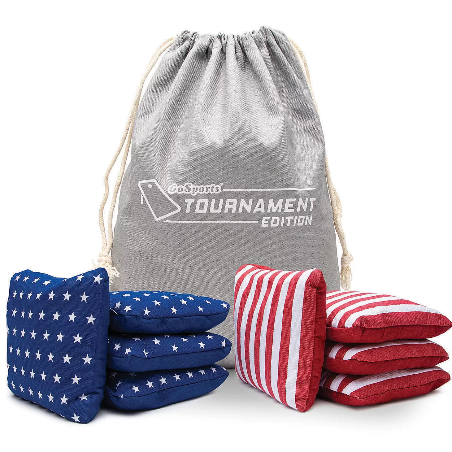 Online Gosports Dual Sided Cornhole Bean Bags | Slide & Stop Regulation Tournament Bean Bags Set Of 8 Lawn Games