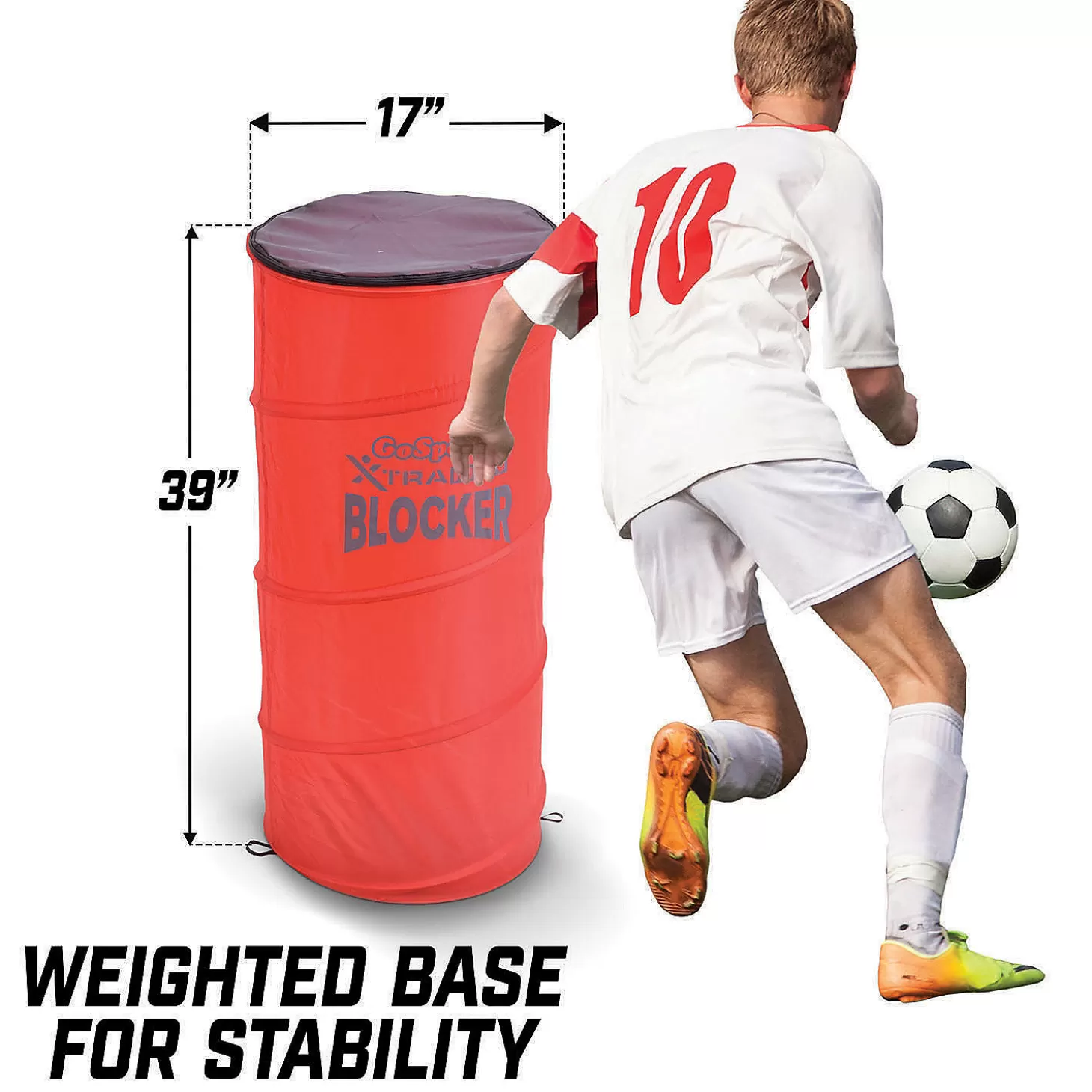 Sale Gosports Xtraman Blocker Pop-Up Defenders 3 Pack - Safely Simulate Defenders For All Major Sports - Basketball, Soccer, Football And More Lawn Games