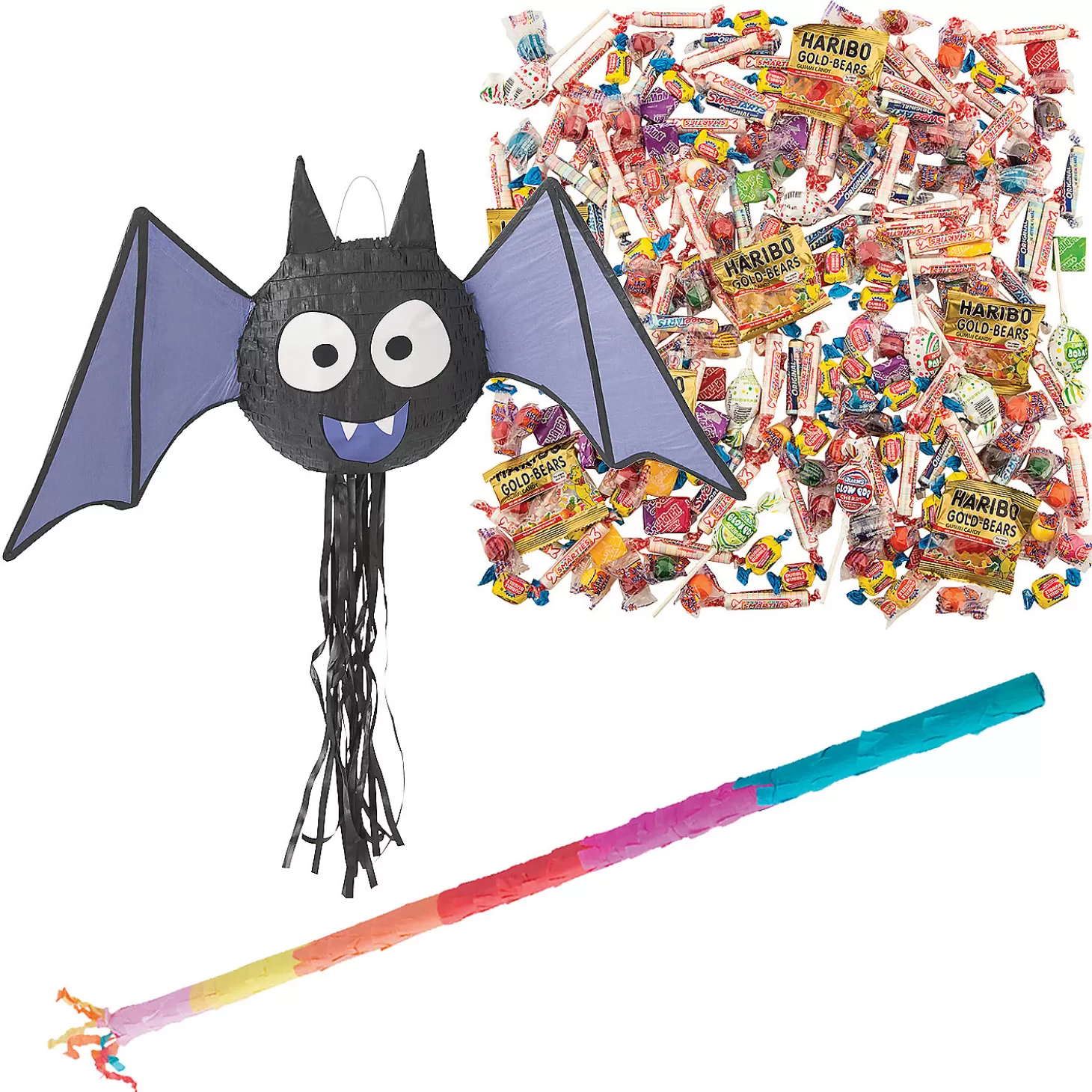 Best Sale Halloween Bat Pinata Kit - 208 Pc. Halloween Fun Kits