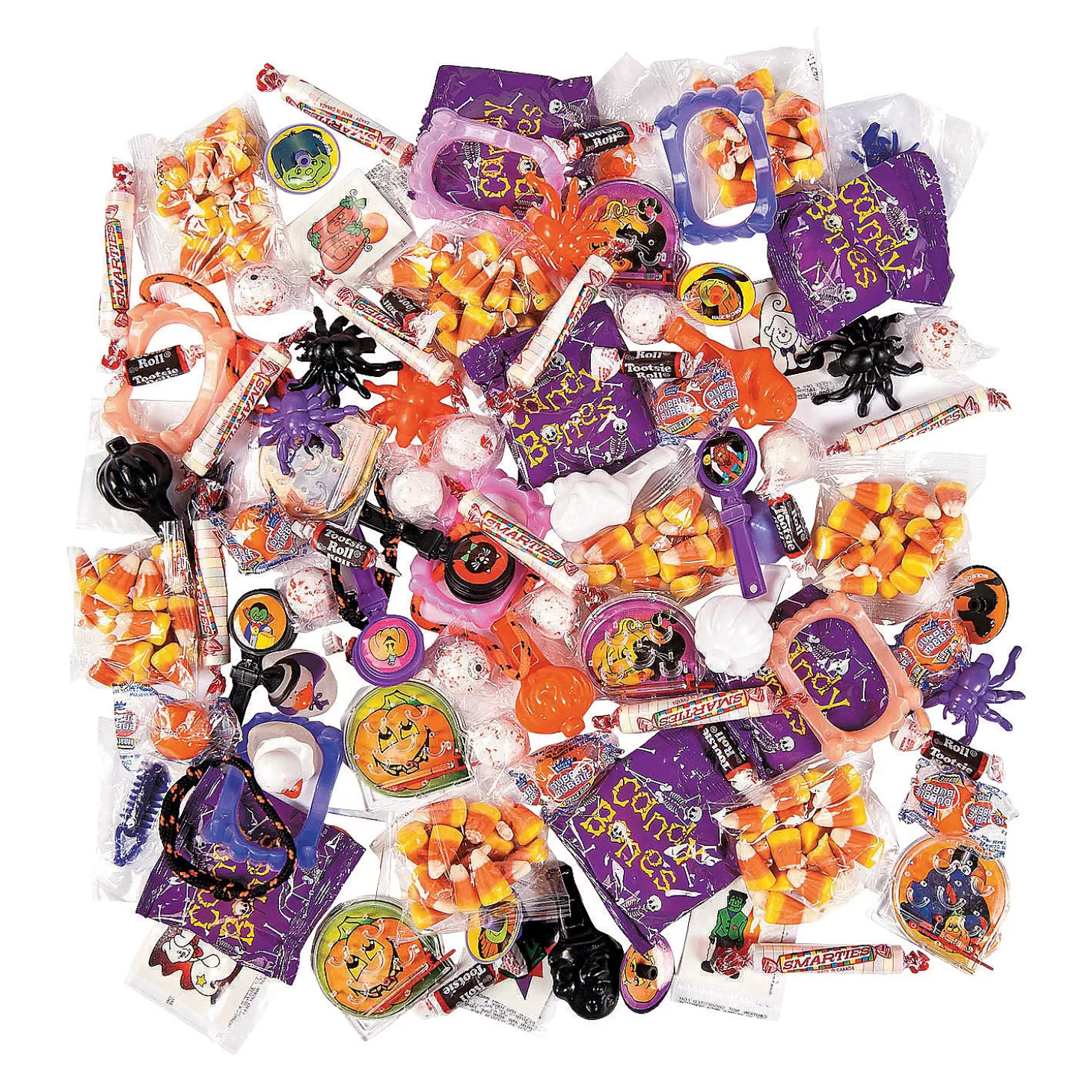 Hot Halloween Pinata Toy & Candy Assortment - 100 Pc. Halloween Candy