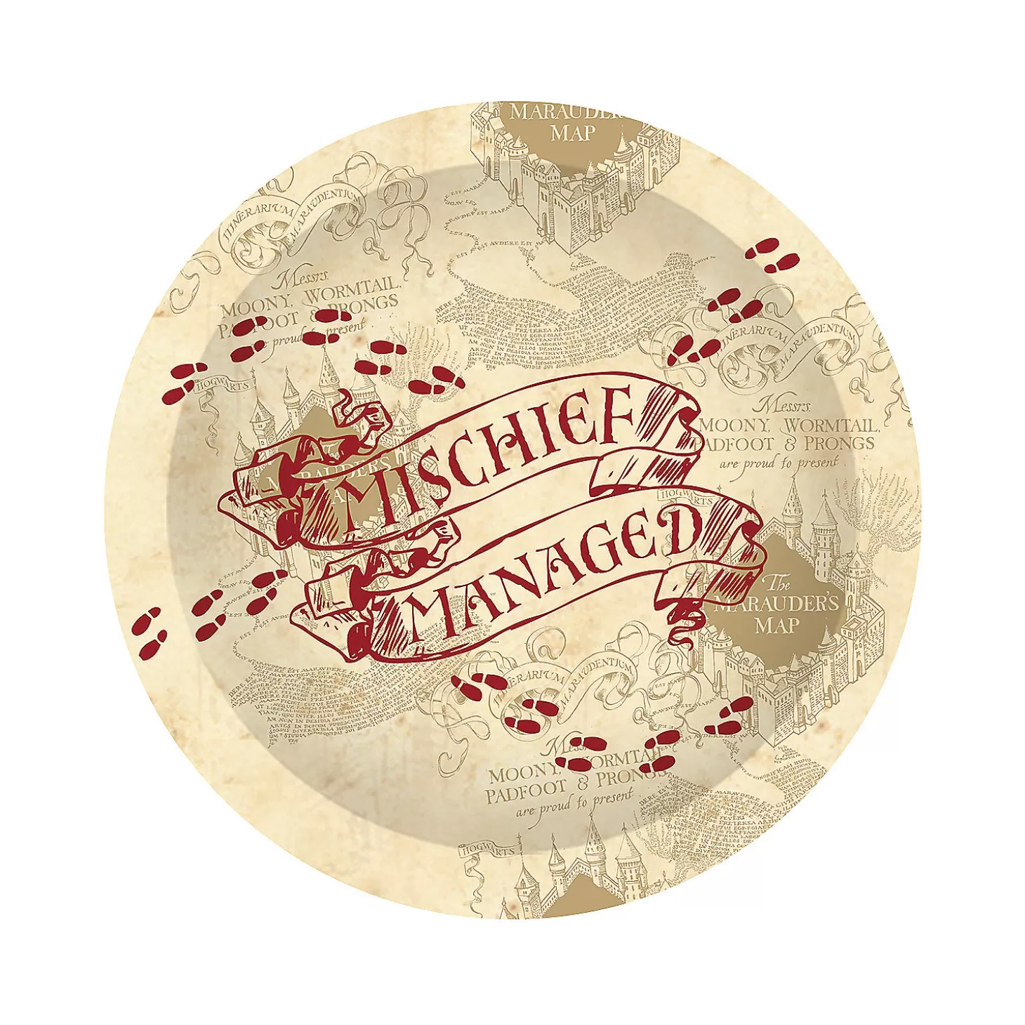 Store Harry Potter™ Mischief Managed Tableware Kit For 20 Guests Halloween Fun Kits