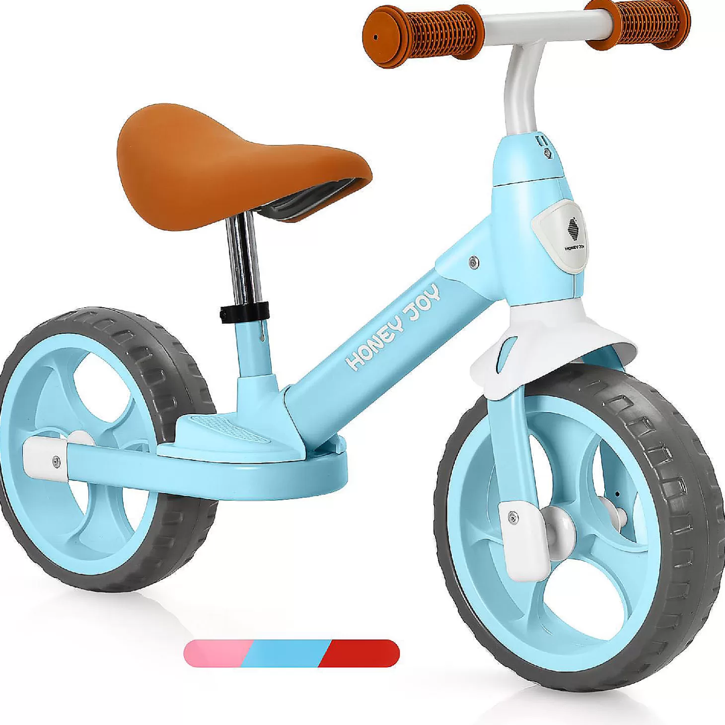 Outlet Honey Joy Toddler Balance Bike W/ Feet Rests For 2-5 Yr Blue Riding Toys