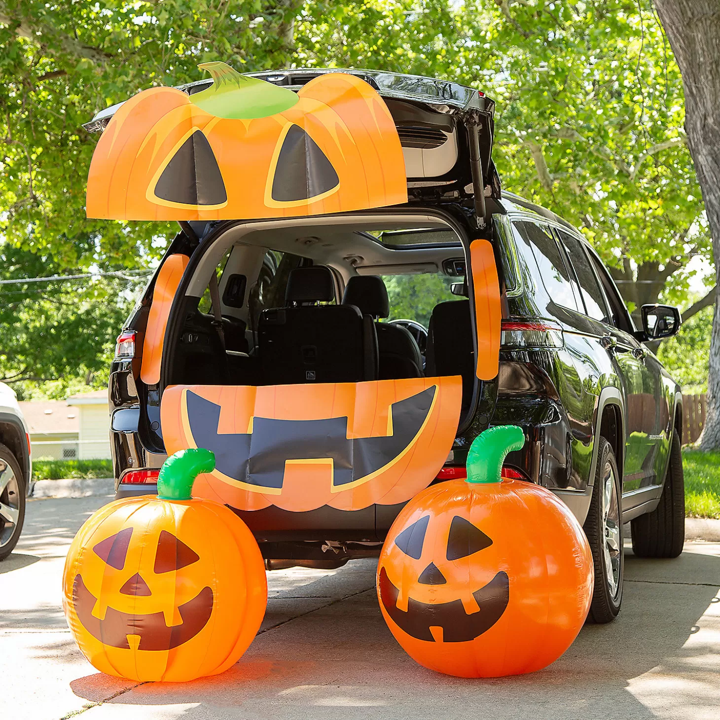 Flash Sale Jack-O'-Lantern Deluxe Trunk-Or-Treat Decorating Kit - 7 Pc. Halloween Fun Kits