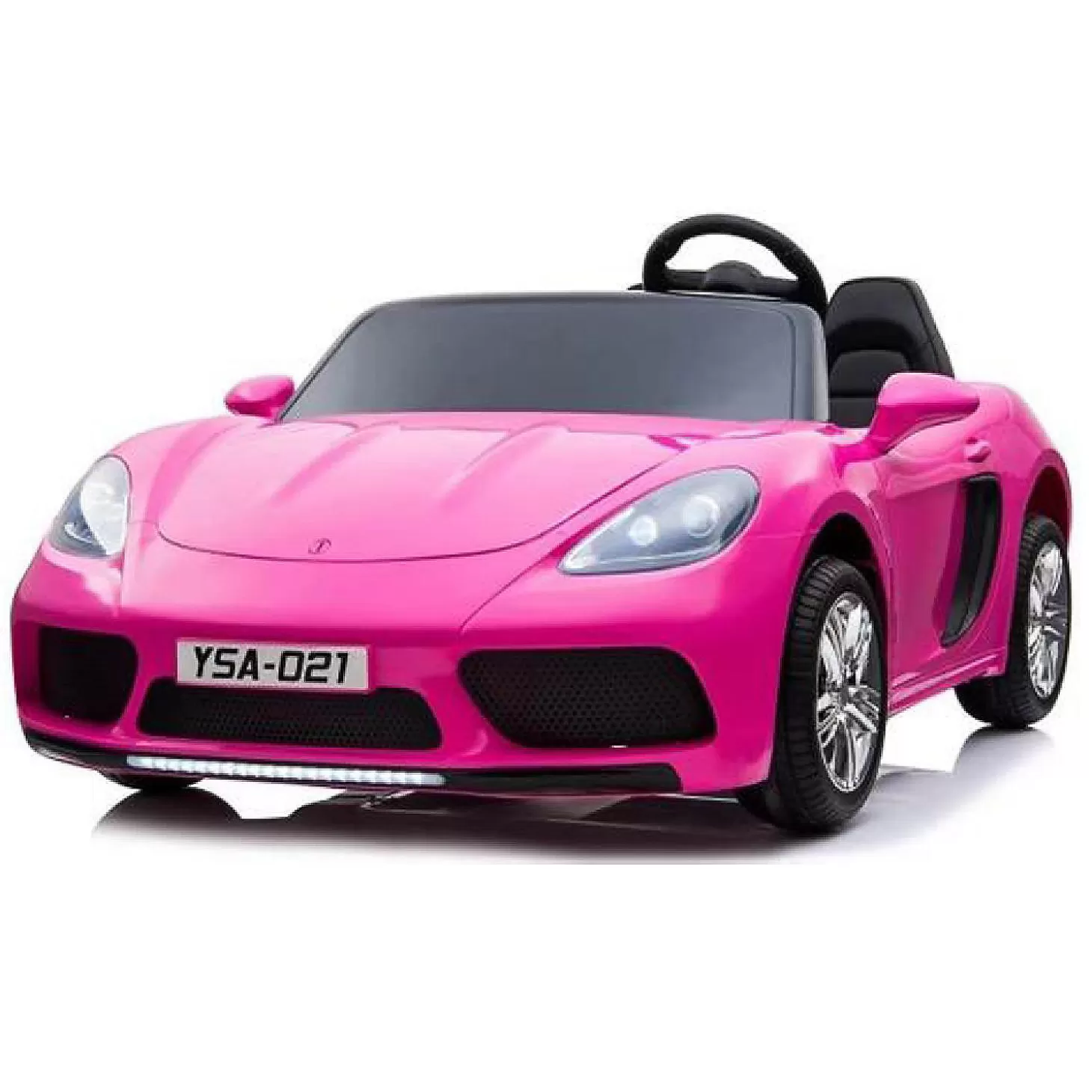 Outlet Kingtoys Porsche Panamera Pink 24V Xxl Ride On Car For Kids And Adults Riding Toys