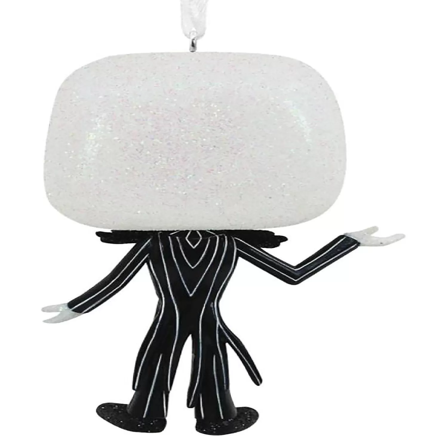 Flash Sale Nightmare Before Christmas Jack Skellington Glitter Holiday Ornament Skulls & Skeletons