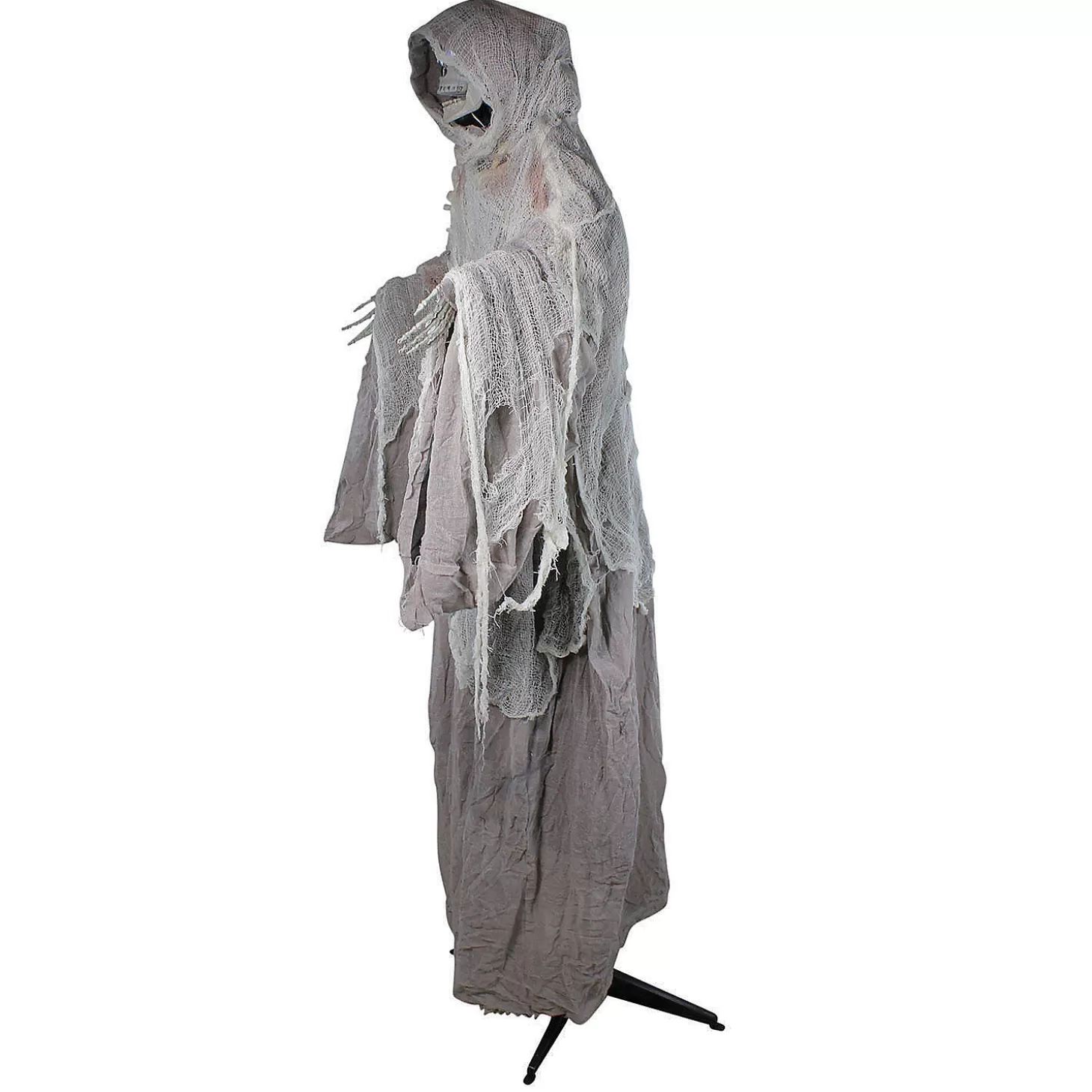 New Northlight 65" Gray And Black Master Of Death Standing Animated Halloween Decor Skulls & Skeletons