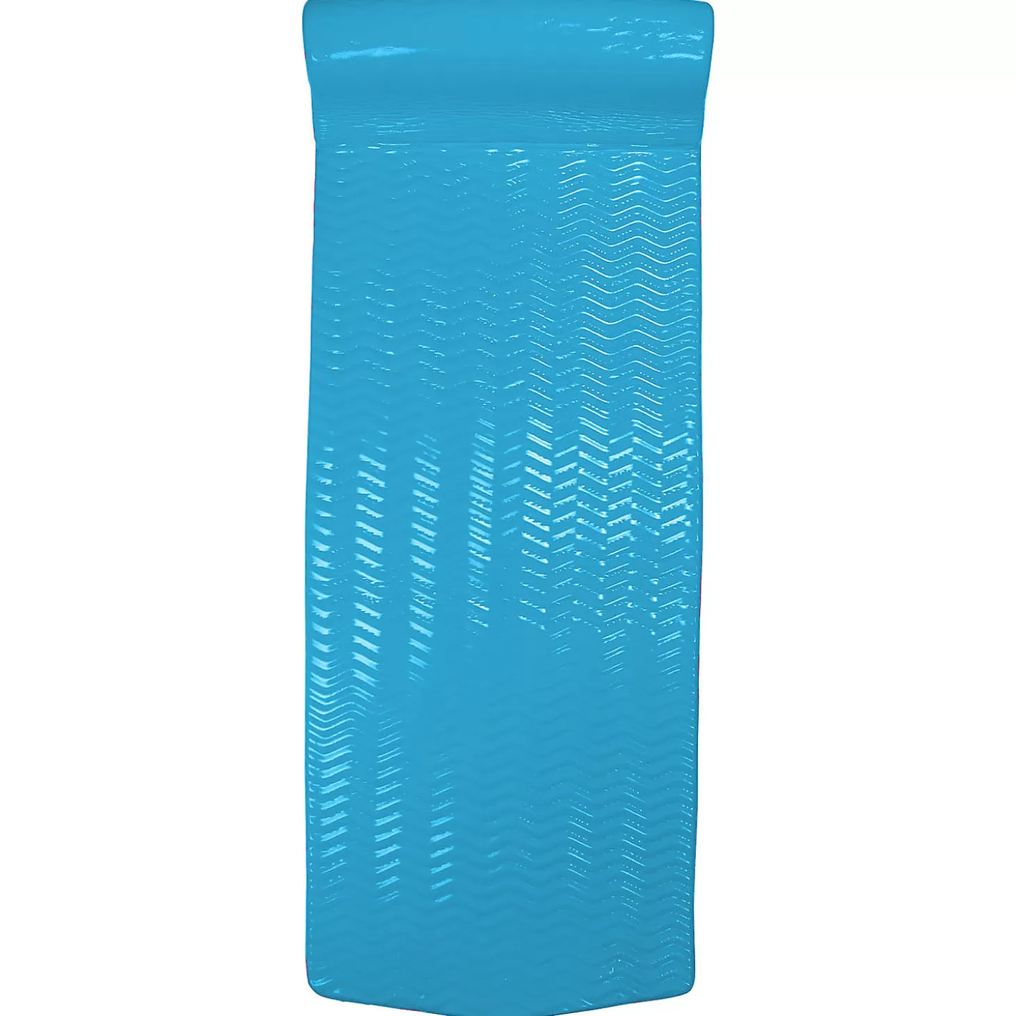 Shop Northlight 74" Icy Blue Floating Foam Swimming Pool Mattress Lounger With Head Rest Water Toys