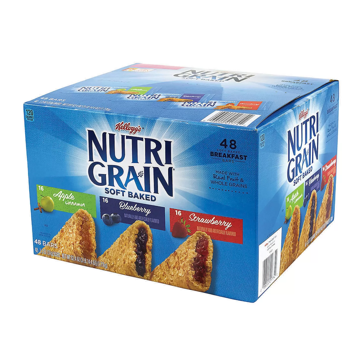Fashion Nutri-Grain Soft Baked Breakfast Bars Variety, 1.3 Oz, 48 Count Bulk Halloween Supplies