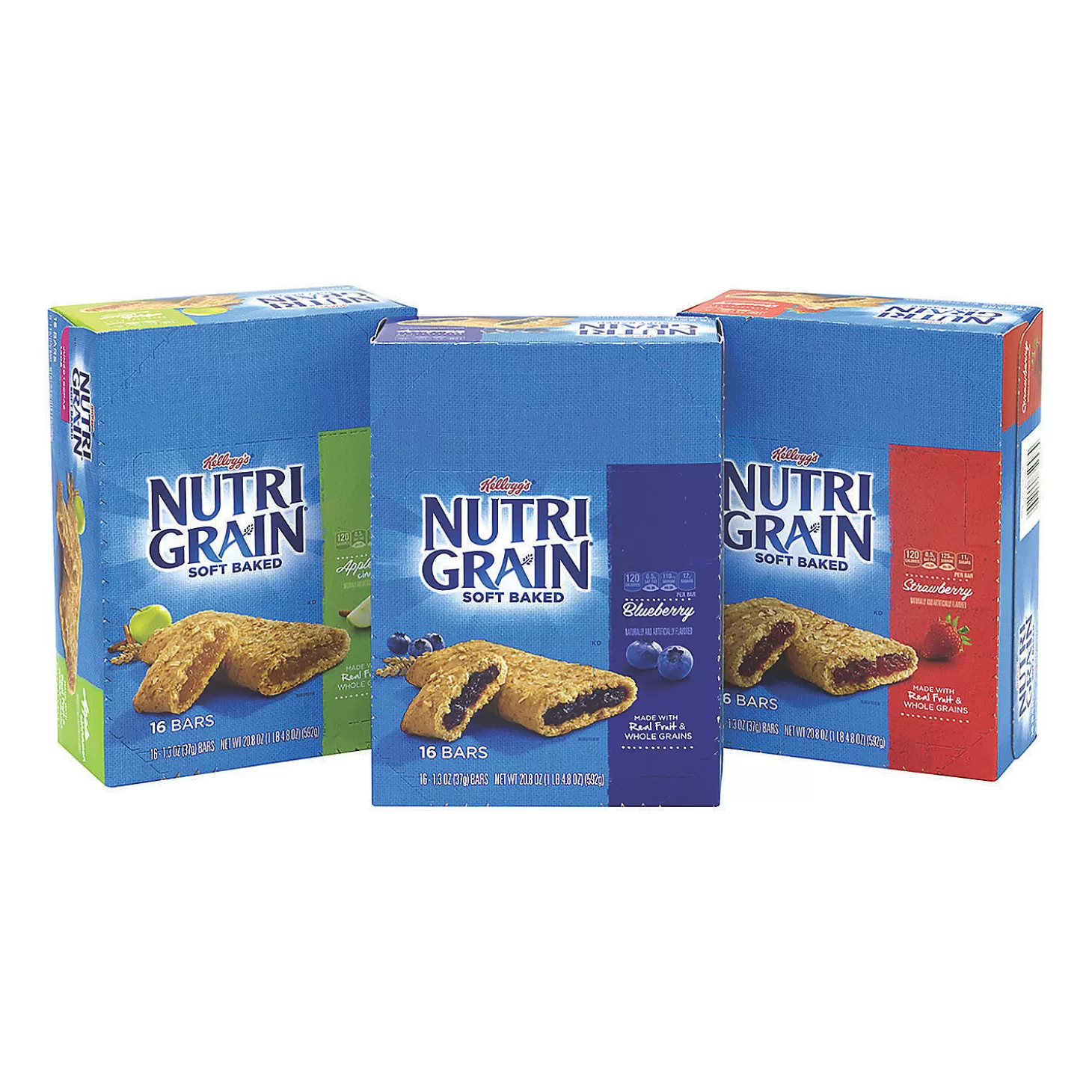 Fashion Nutri-Grain Soft Baked Breakfast Bars Variety, 1.3 Oz, 48 Count Bulk Halloween Supplies