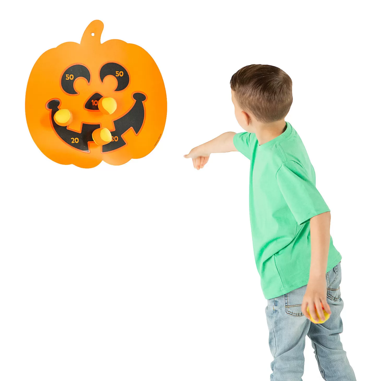 Discount Pumpkin Dartboard Boo Bags