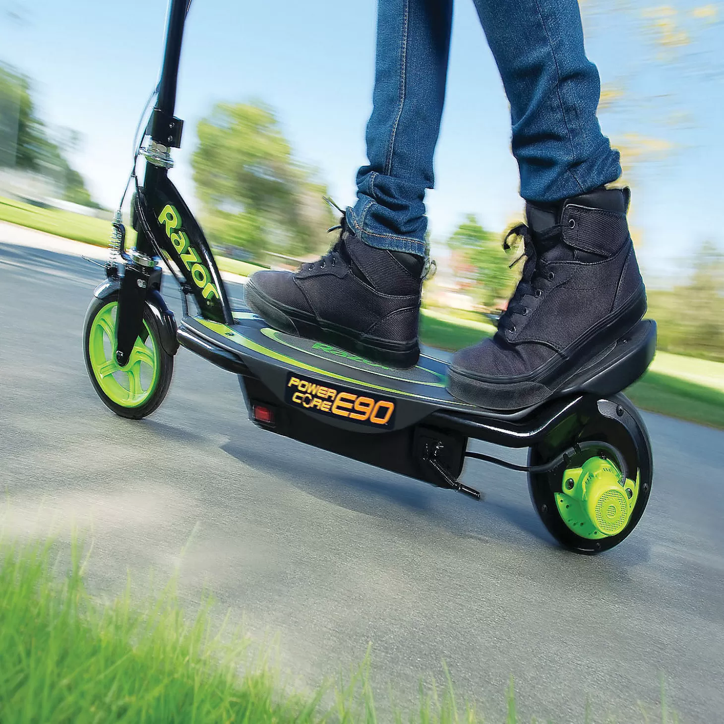 Store Razor Power Core E90 Electric Scooter - Green Riding Toys