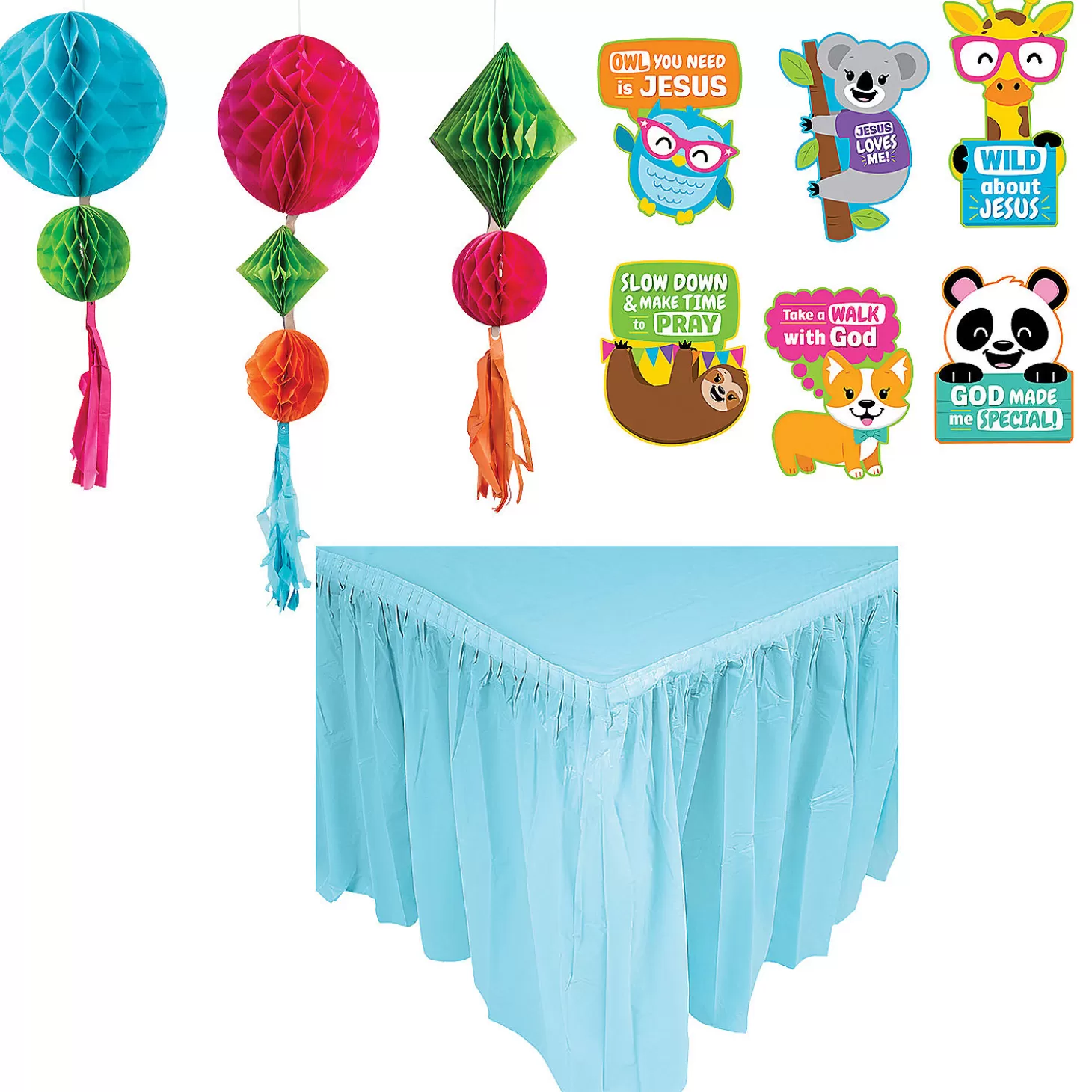 Hot Religious Animals Value Trunk-Or-Treat Decorating Kit - 10 Pc. Halloween Fun Kits