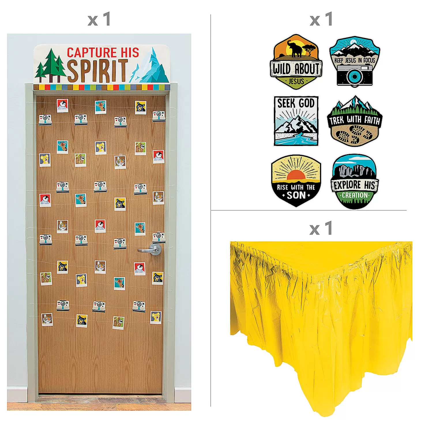 Outlet Religious Encounters Trunk Or Treat Decorating Kit - 8 Pc. Halloween Fun Kits