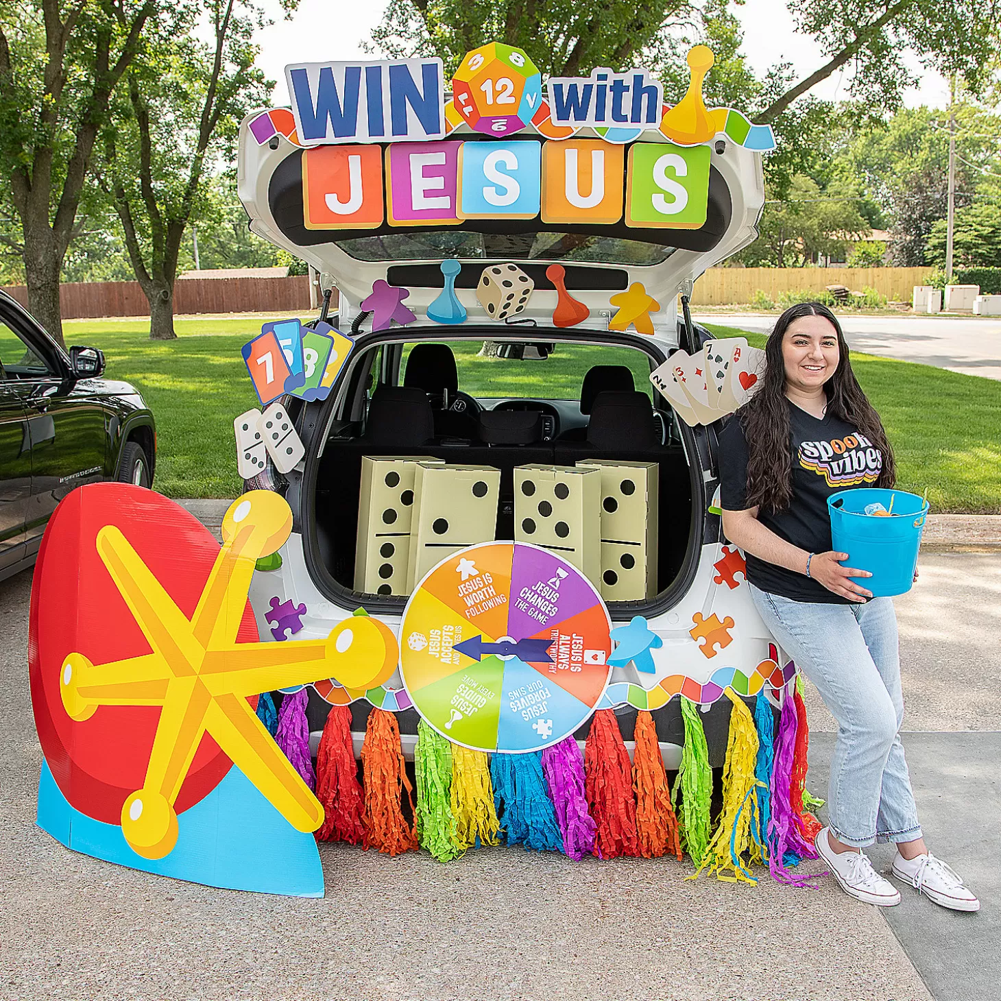 Shop Religious Game Night Trunk-Or-Treat Decorating Kit - 39 Pc. Halloween Fun Kits