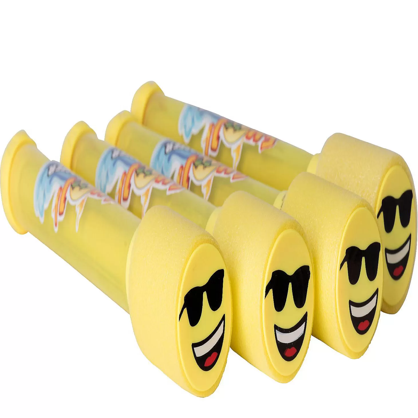 Flash Sale Toyrifik Emoji Blaster Water Guns For Kids - 12 Pack Water Toys