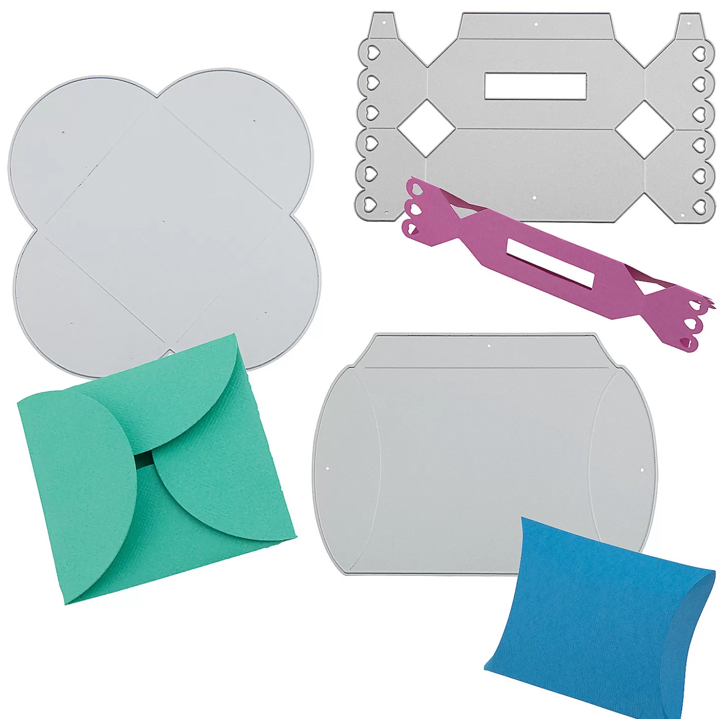 Flash Sale Value 3 Pc. Box Cutting Die Assortment Halloween Fun Kits