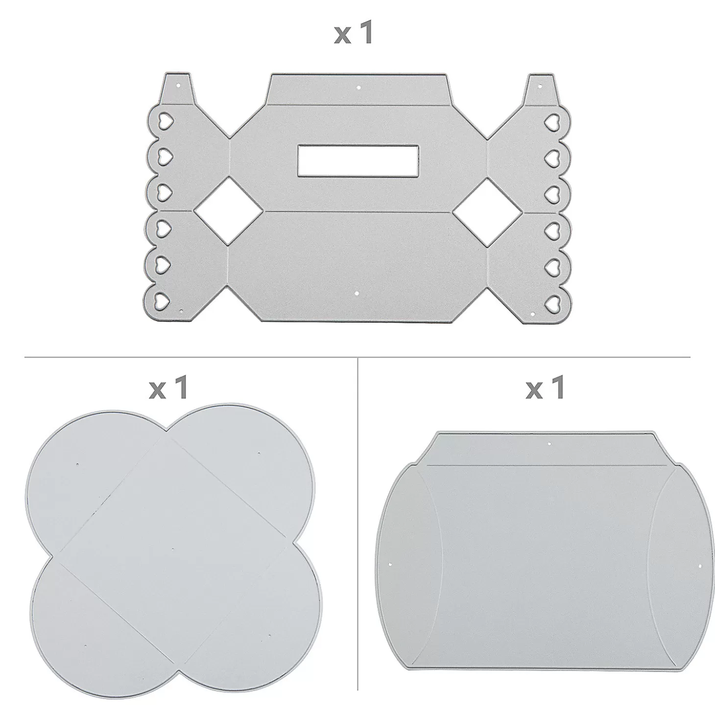 Flash Sale Value 3 Pc. Box Cutting Die Assortment Halloween Fun Kits
