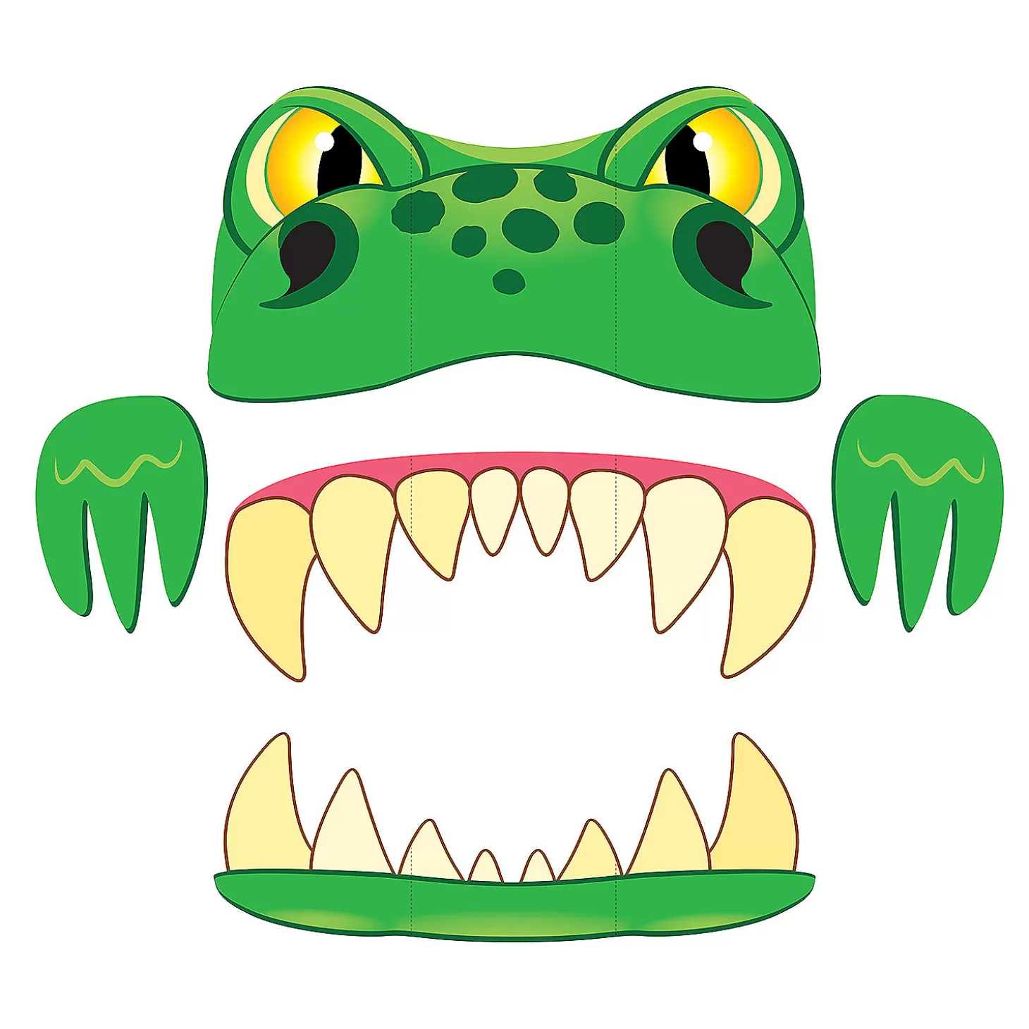 Outlet Value Dinosaur Or Dragon Trunk-Or-Treat Decorating Kit - 5 Pc. Halloween Fun Kits