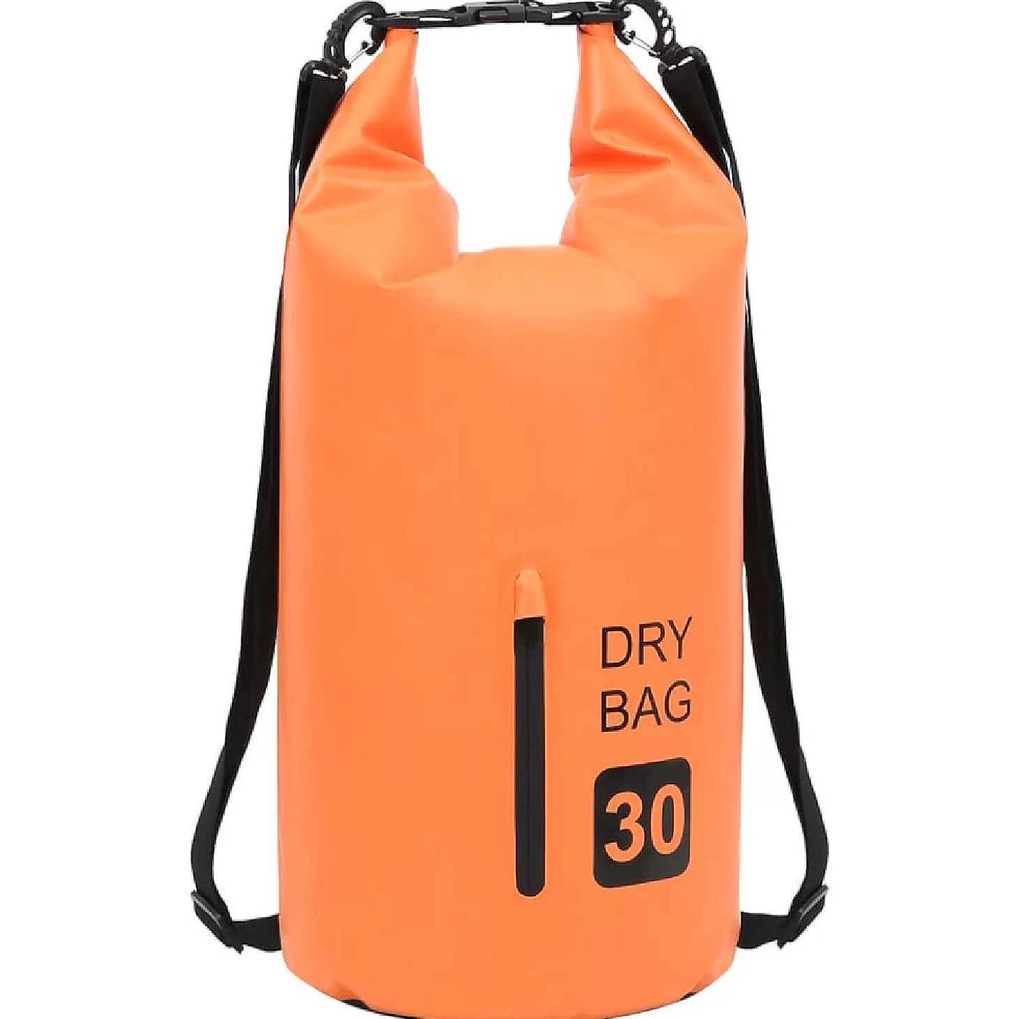 Clearance Vidaxl Dry Bag With Zipper Orange 7.9 Gal Pvc Water Toys