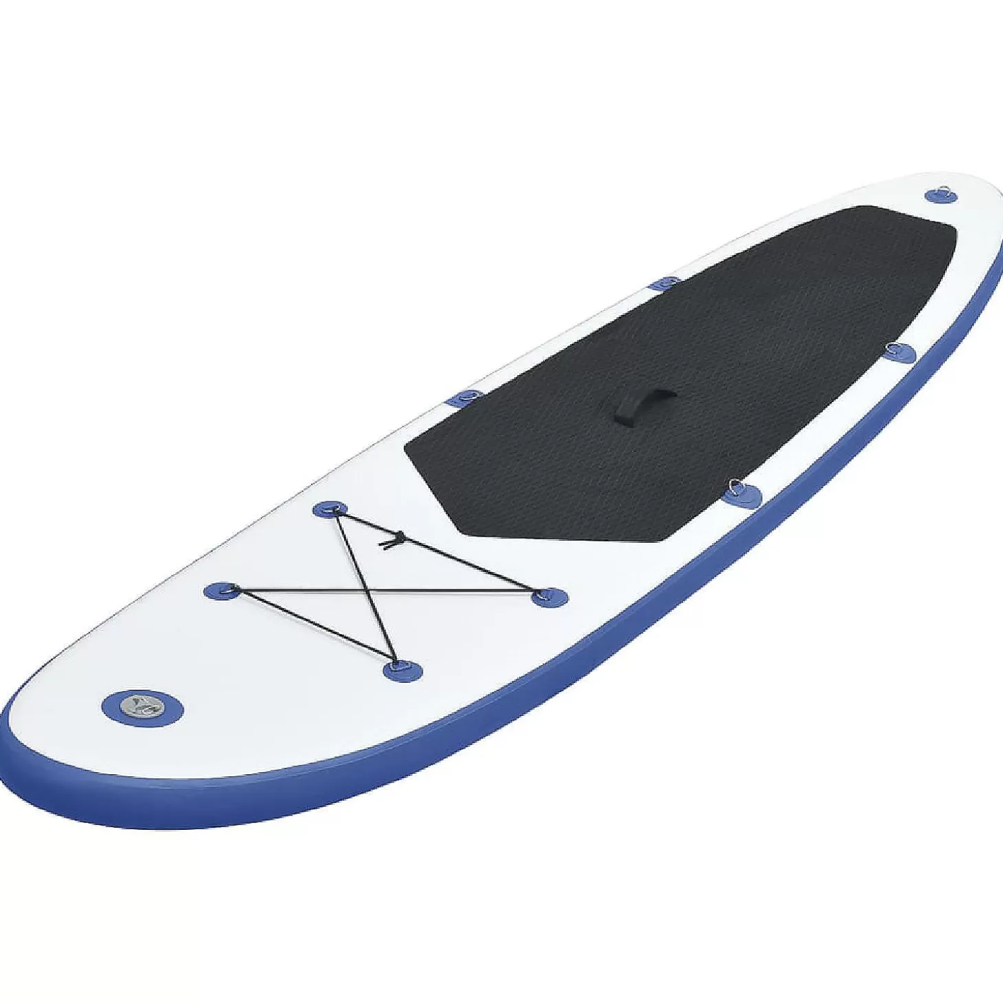 Best Sale Vidaxl Stand Up Paddle Board Set Sup Surfboard Inflatable Blue And White Water Toys
