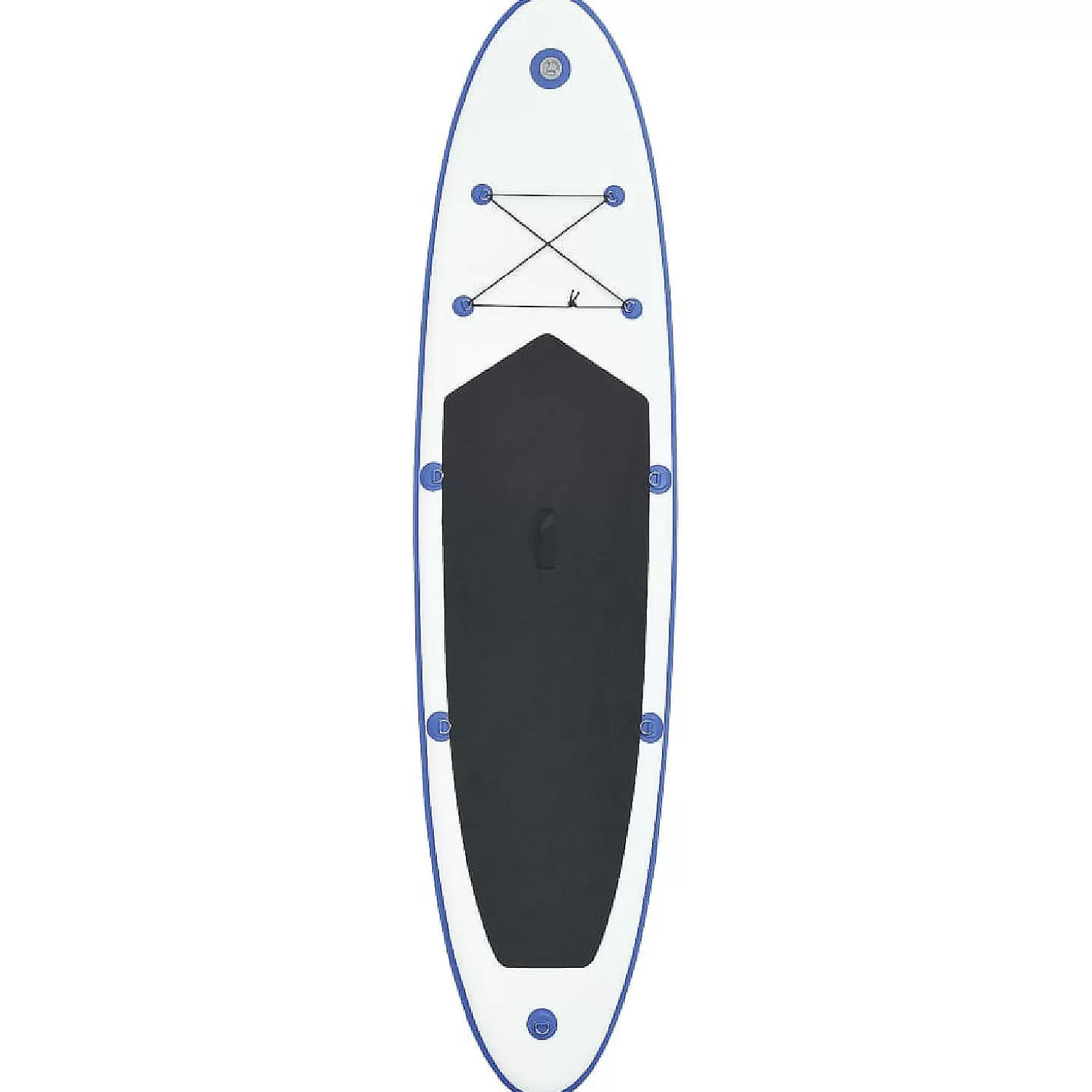 Best Sale Vidaxl Stand Up Paddle Board Set Sup Surfboard Inflatable Blue And White Water Toys